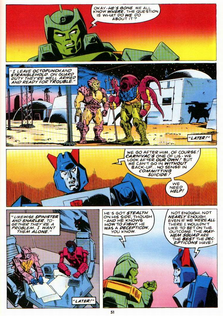 Read online The Transformers Annual comic -  Issue #1991 - 45