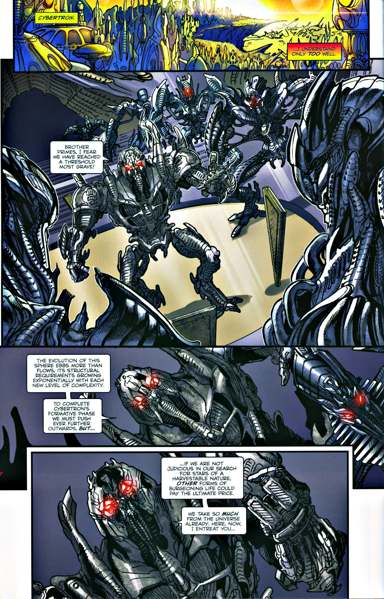 Read online Transformers: Tales of The Fallen comic -  Issue #4 - 5