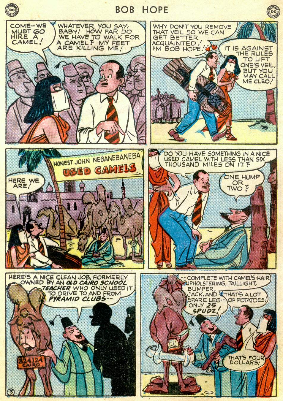 Read online The Adventures of Bob Hope comic -  Issue #5 - 36