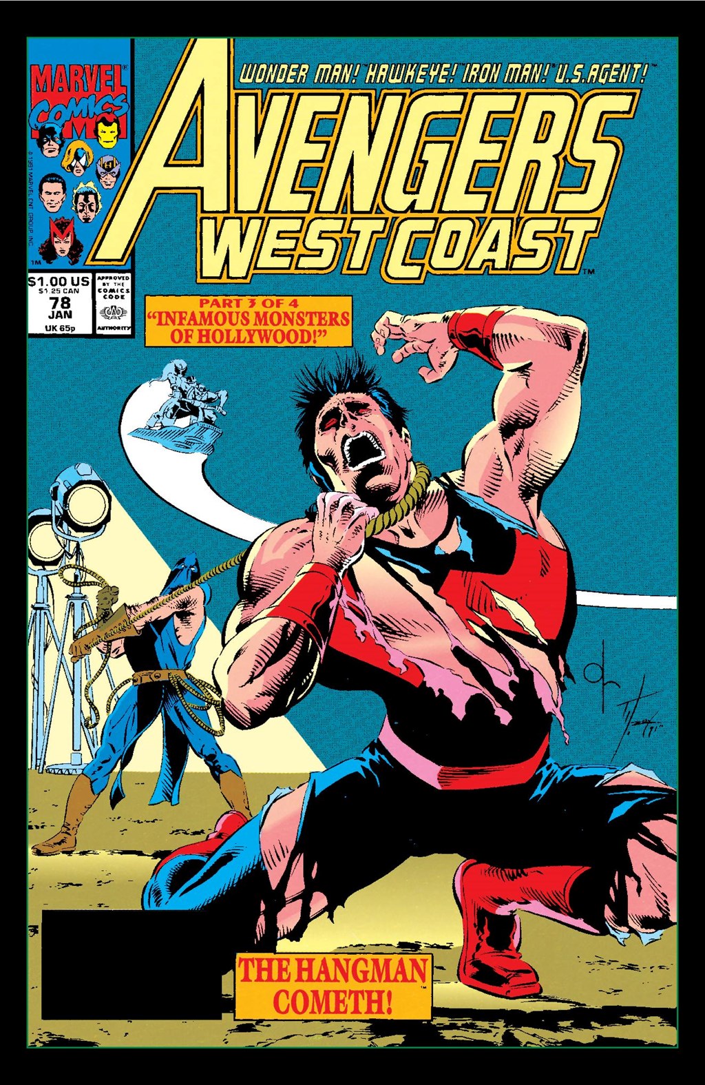 Read online Avengers West Coast Epic Collection: How The West Was Won comic -  Issue #Avengers West Coast Epic Collection California Screaming (Part 4) - 77
