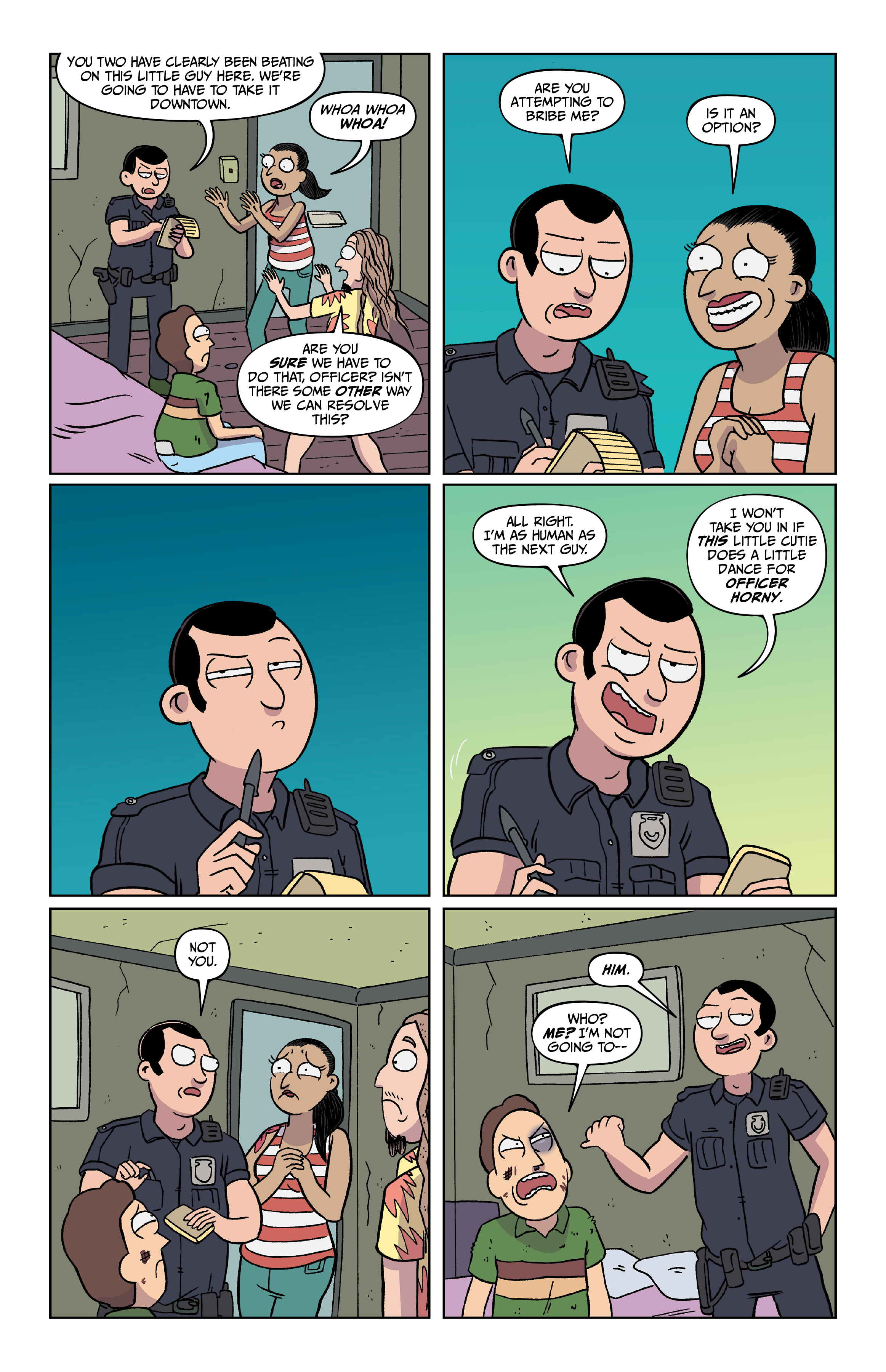 Read online Rick and Morty Deluxe Edition comic -  Issue # TPB 6 (Part 1) - 56