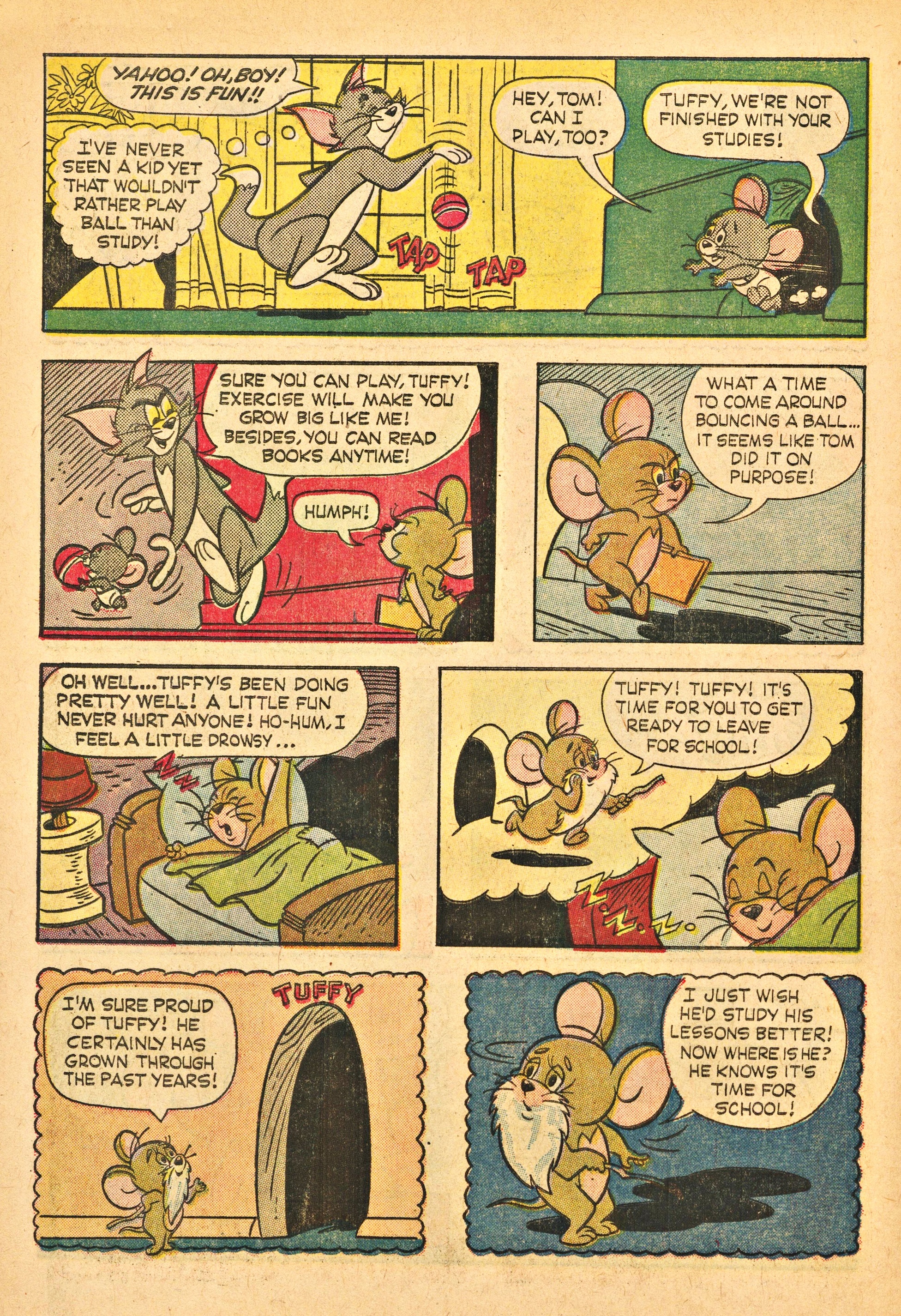 Read online Tom and Jerry comic -  Issue #217 - 6