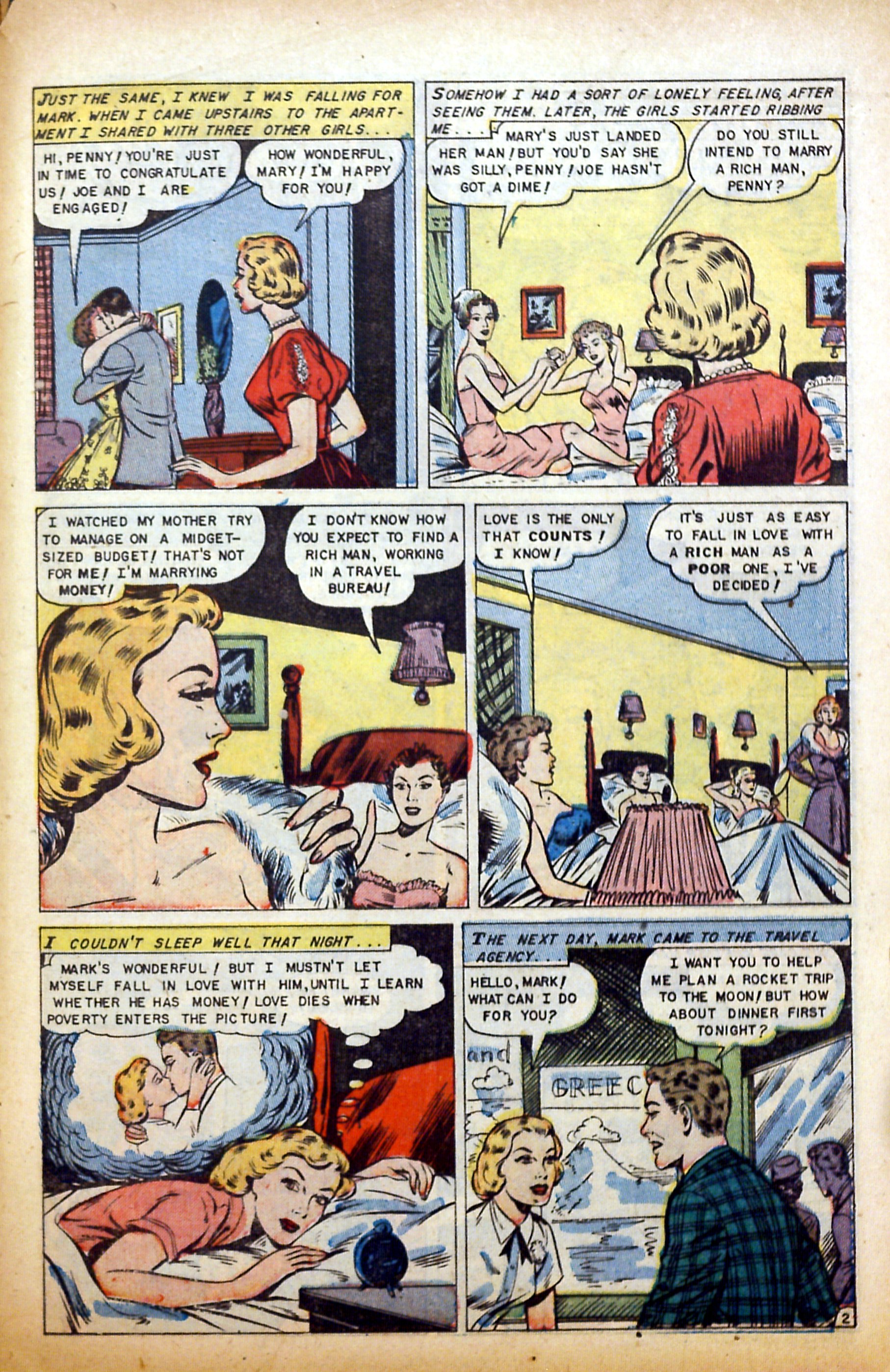Read online Glamorous Romances comic -  Issue #65 - 29