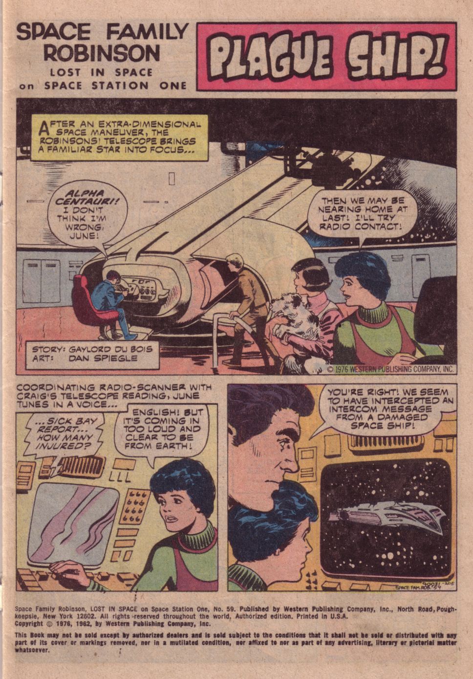 Read online Space Family Robinson comic -  Issue #59 - 3