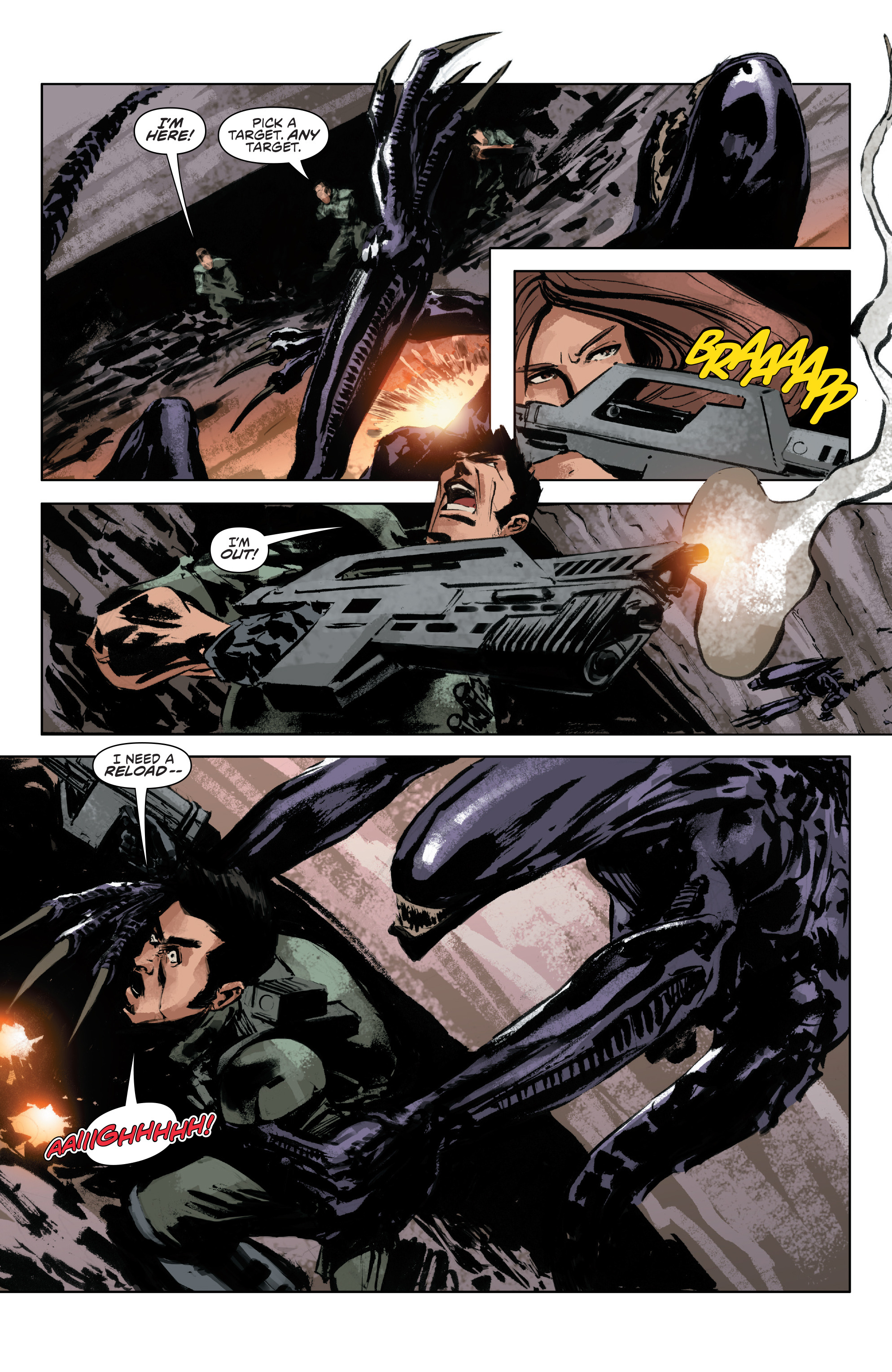 Read online Alien Vs. Predator: Life and Death comic -  Issue #3 - 17