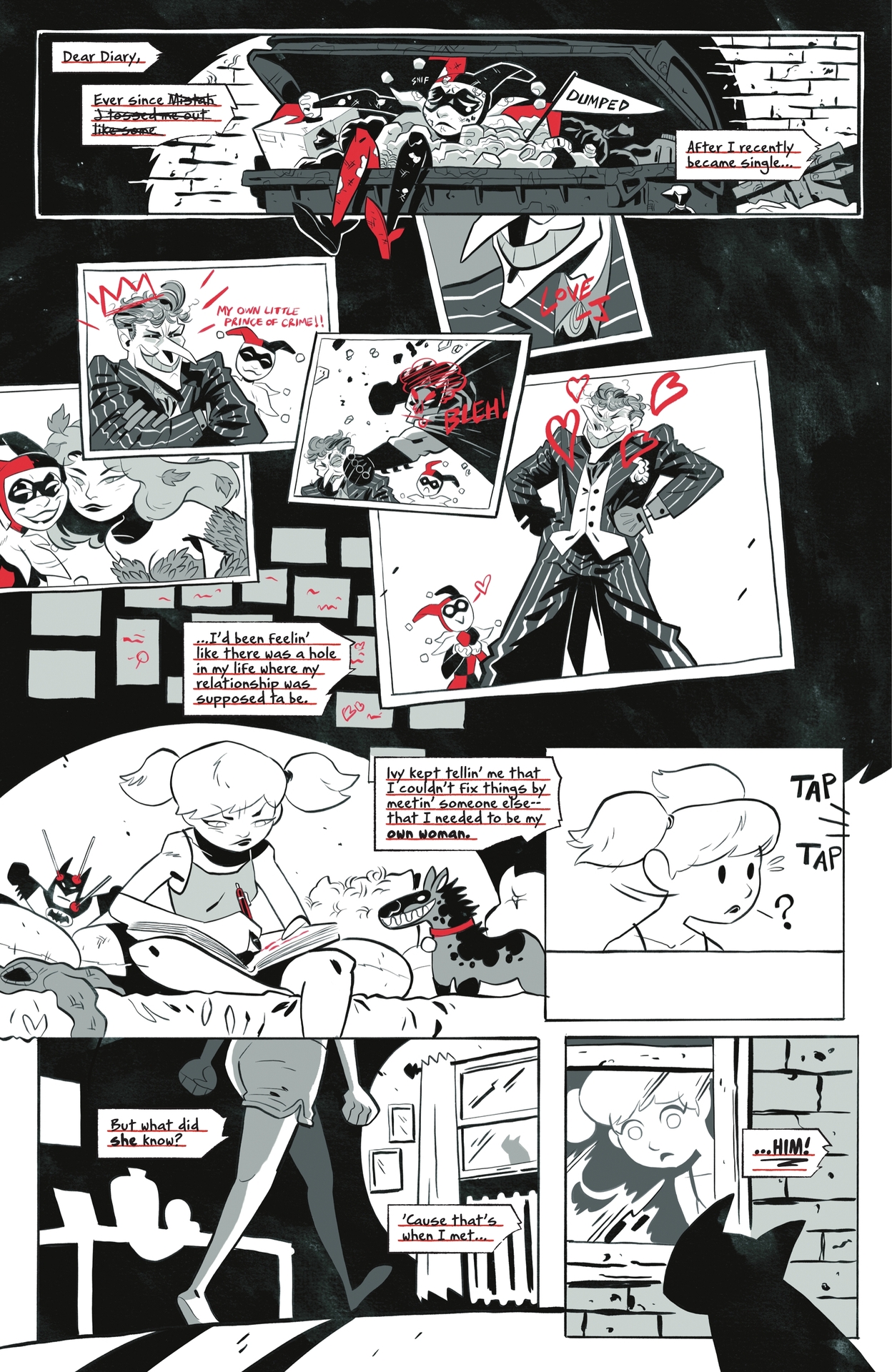 Read online Harley Quinn: Black   White   Redder comic -  Issue #3 - 29