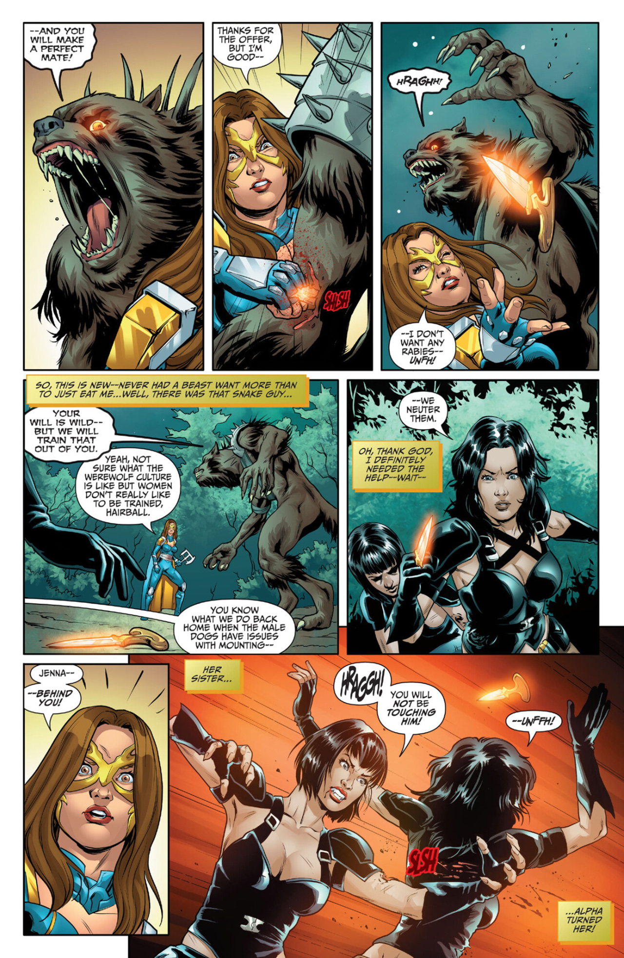 Read online Belle: Ancient Instincts comic -  Issue # Full - 28