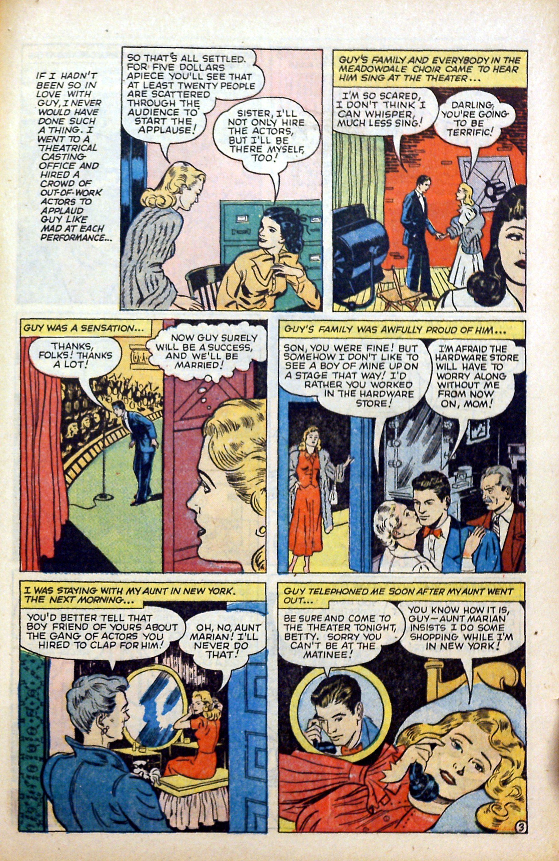 Read online Glamorous Romances comic -  Issue #53 - 29