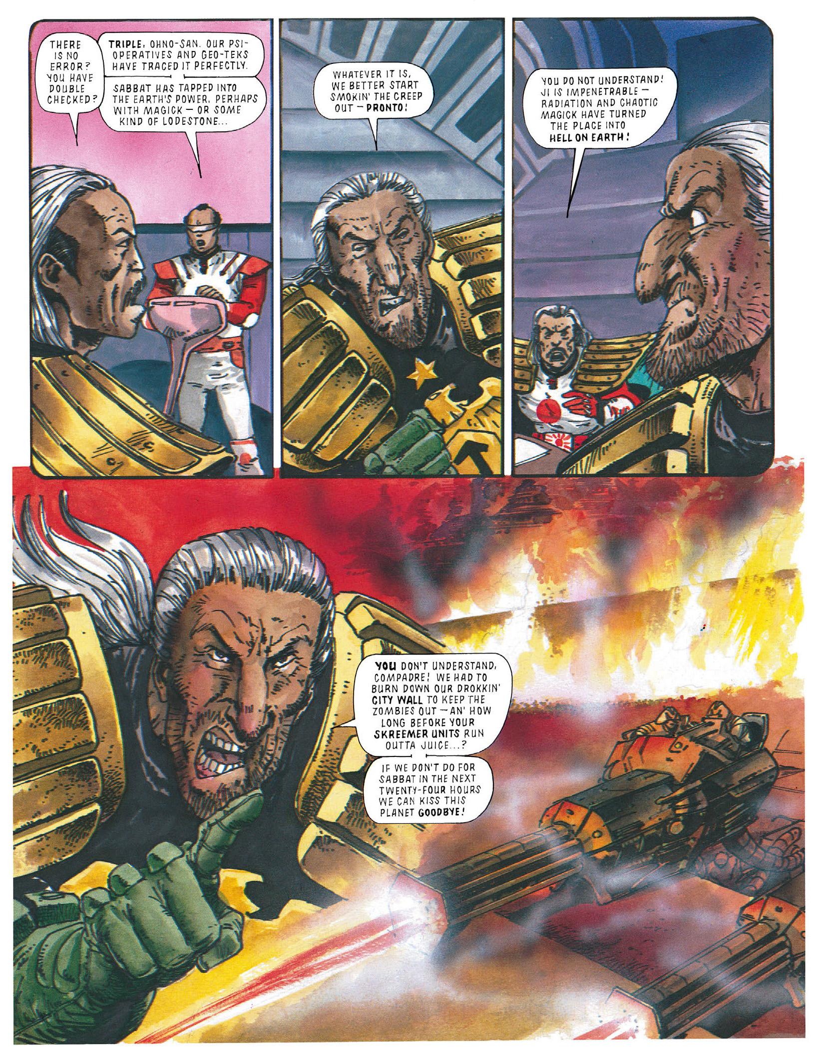 Read online Essential Judge Dredd: Judgement Day comic -  Issue # TPB - 97