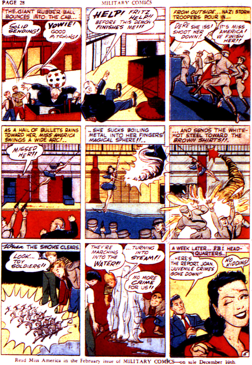 Read online Military Comics comic -  Issue #6 - 30