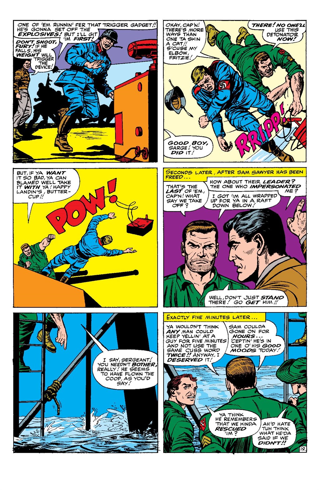 Read online Sgt. Fury Epic Collection: The Howling Commandos comic -  Issue #Sgt. Fury Epic Collection Berlin Breakout (Part 2) - 52