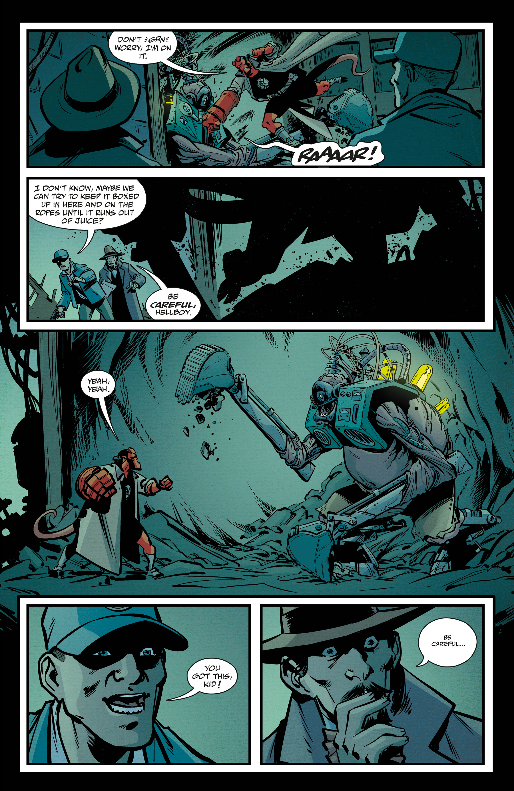 Read online Hellboy and the B.P.R.D.: 1957 - From Below comic -  Issue # Full - 19
