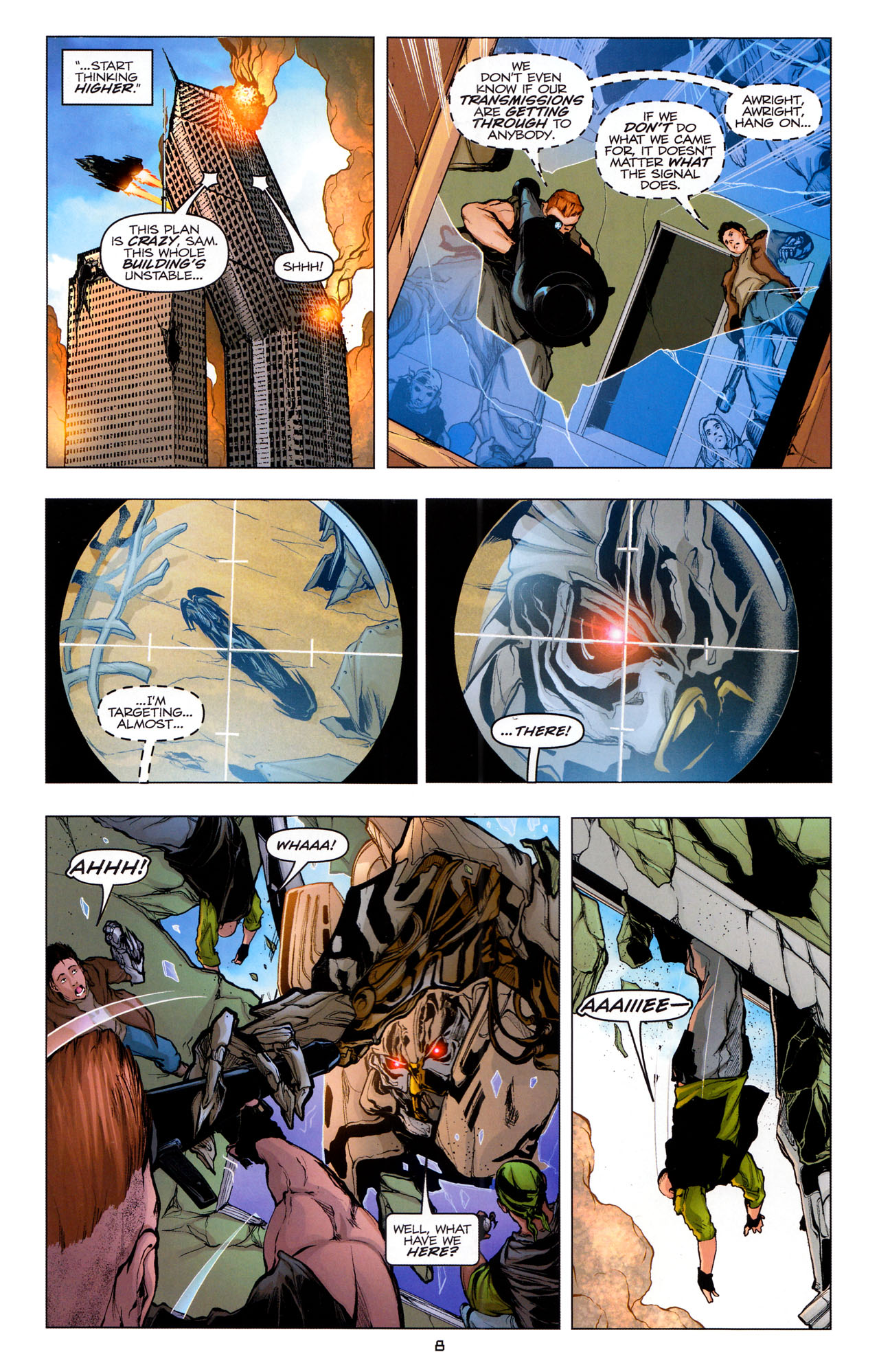 Read online Transformers: Dark of the Moon Movie Adaptation comic -  Issue #4 - 10