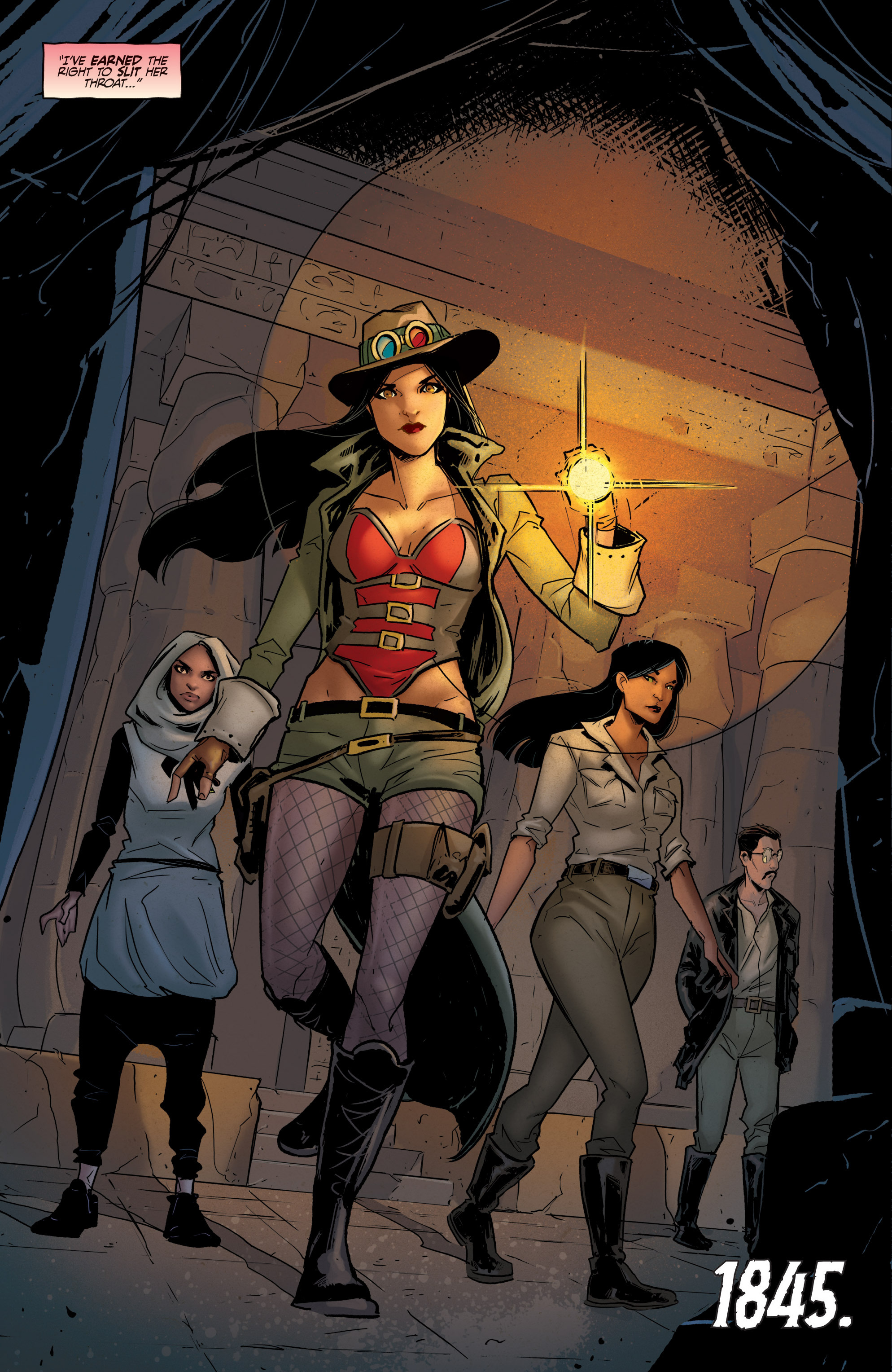 Read online Van Helsing vs The Mummy of Amun-Ra comic -  Issue #2 - 6