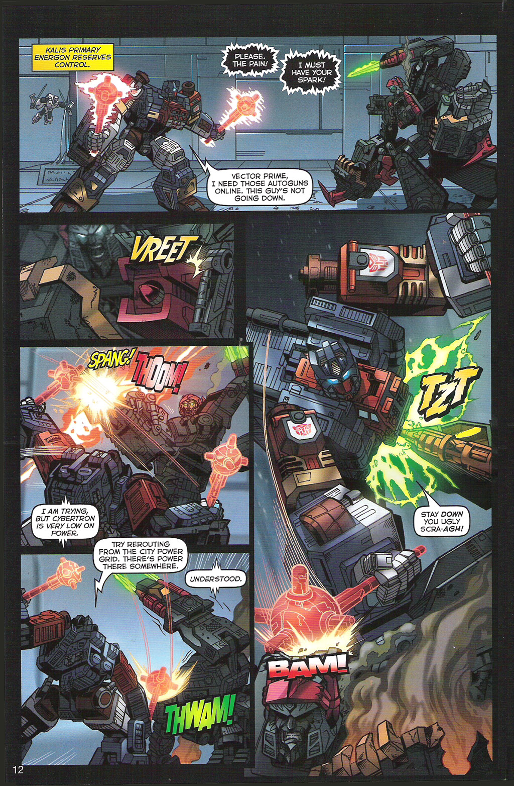 Read online Transformers: Collectors' Club comic -  Issue #5 - 12