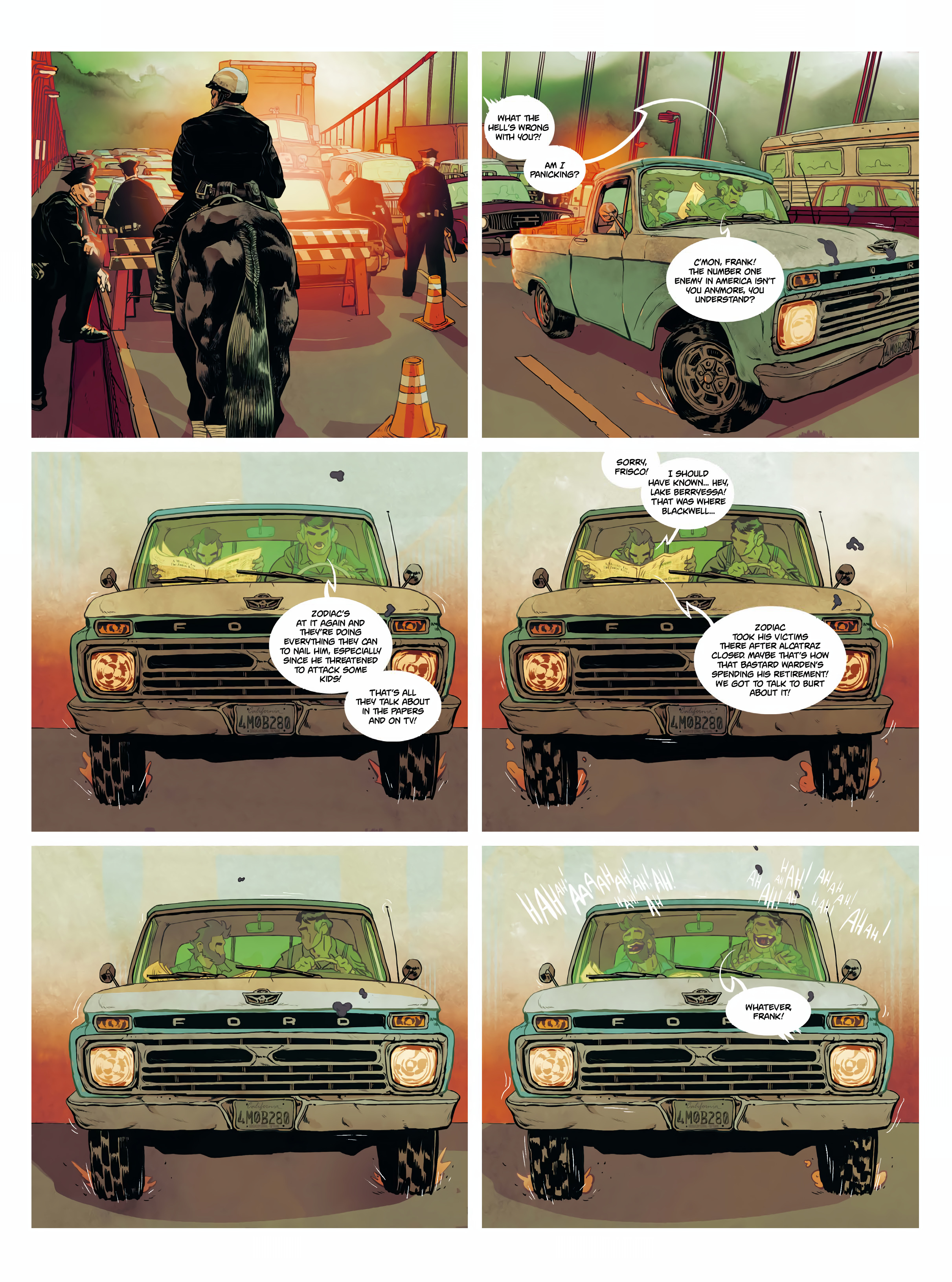 Read online Frank Lee: After Alcatraz comic -  Issue # TPB - 43