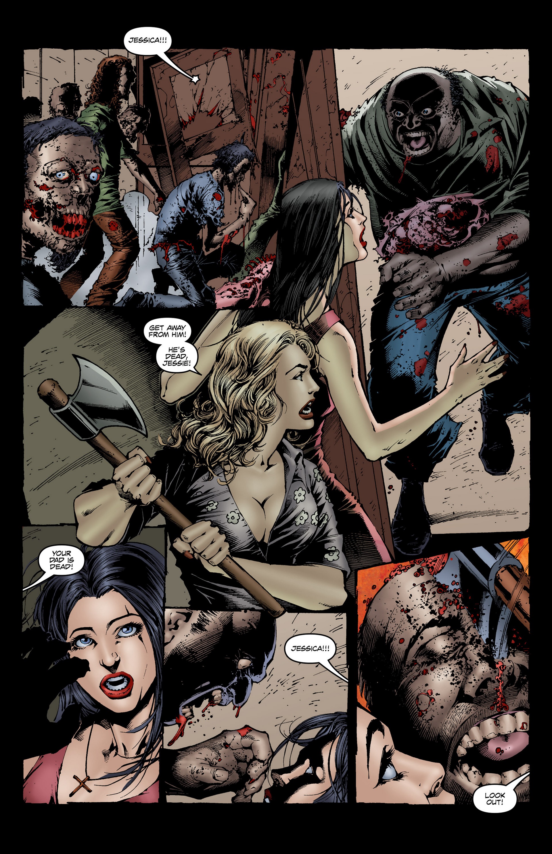 Read online Plague of the Living Dead comic -  Issue #2 - 7