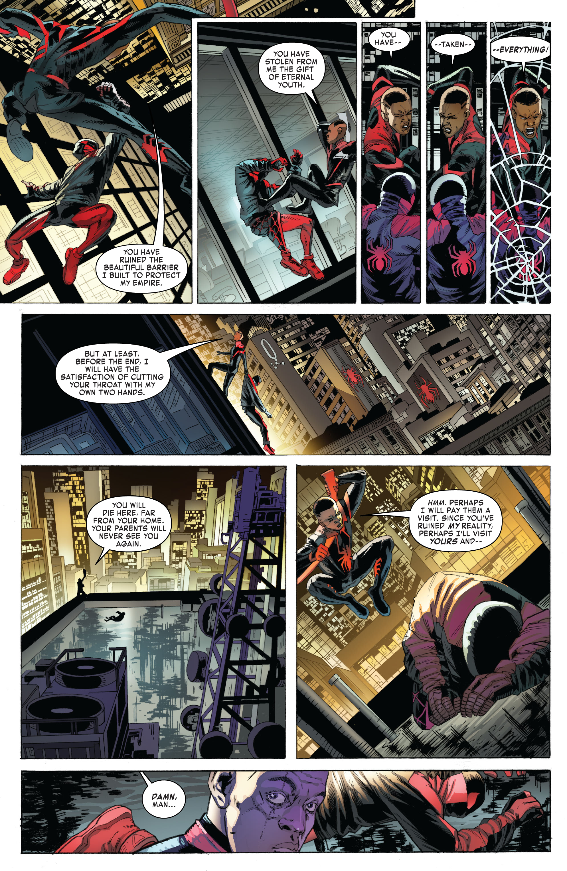 Read online Miles Morales: Spider-Man By Saladin Ahmed Omnibus comic -  Issue # TPB (Part 11) - 8