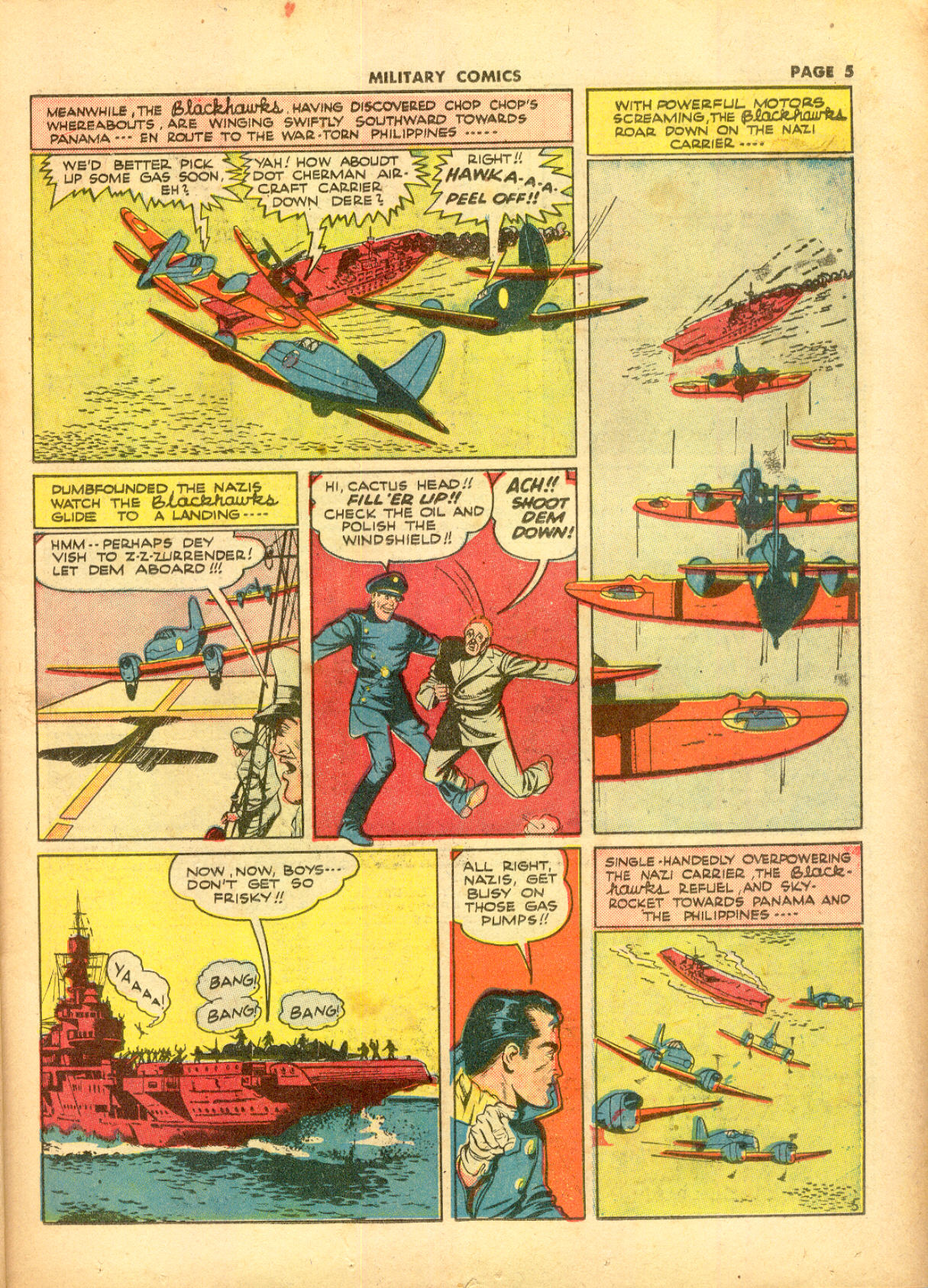 Read online Military Comics comic -  Issue #11 - 7