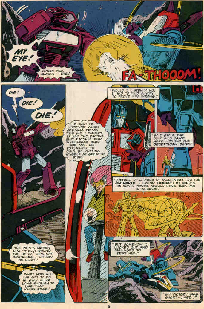 Read online The Transformers (UK) comic -  Issue #60 - 5