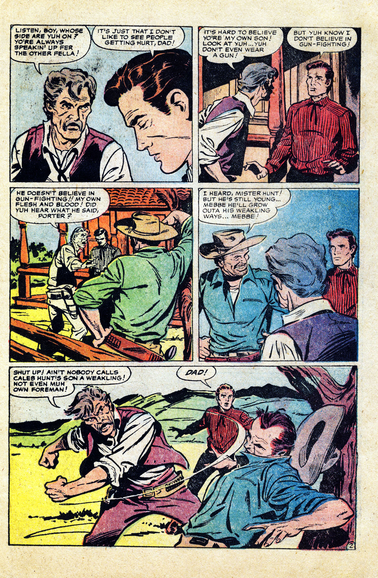 Read online Two Gun Western comic -  Issue #6 - 11