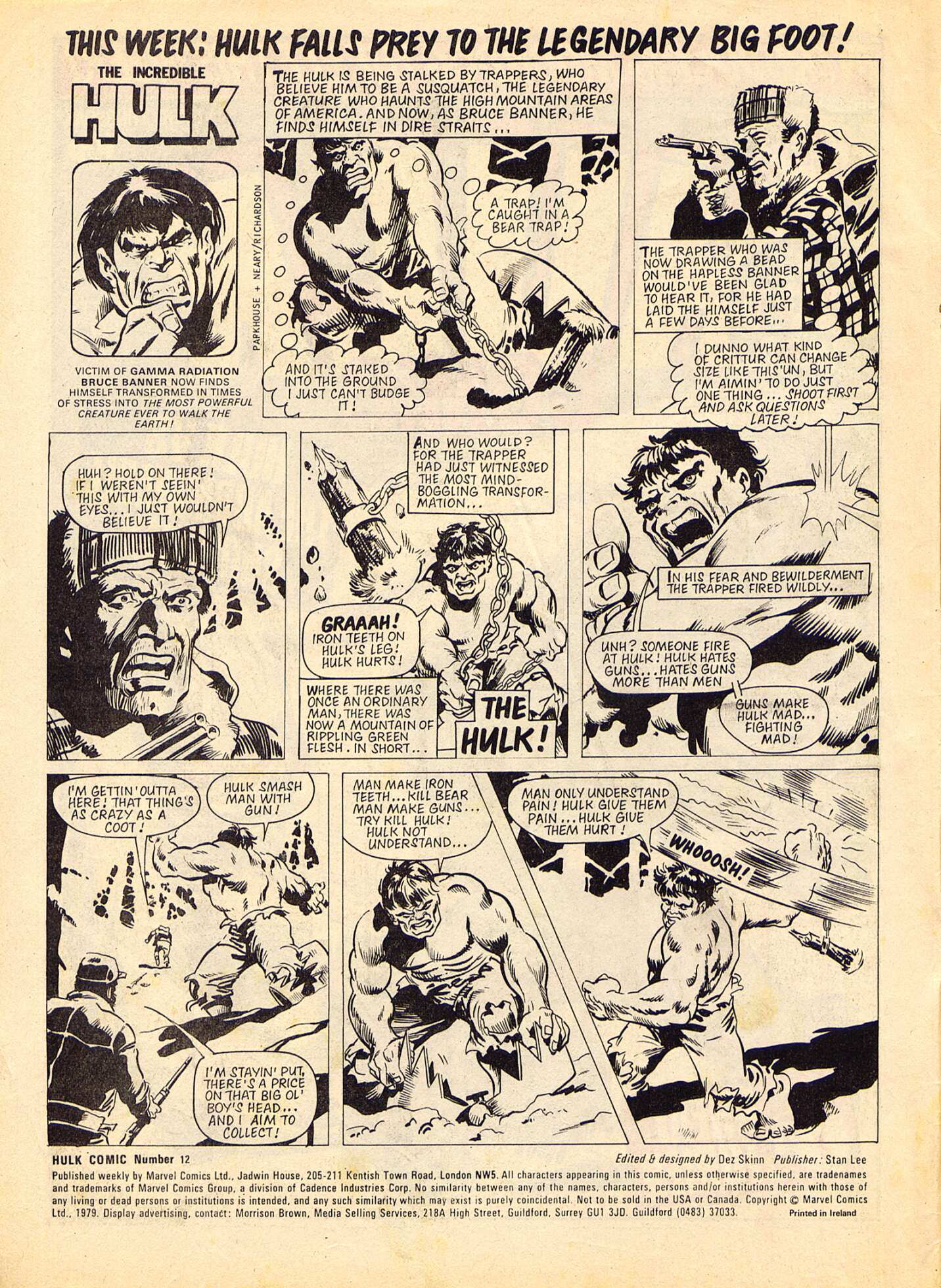 Read online Hulk Comic comic -  Issue #12 - 2