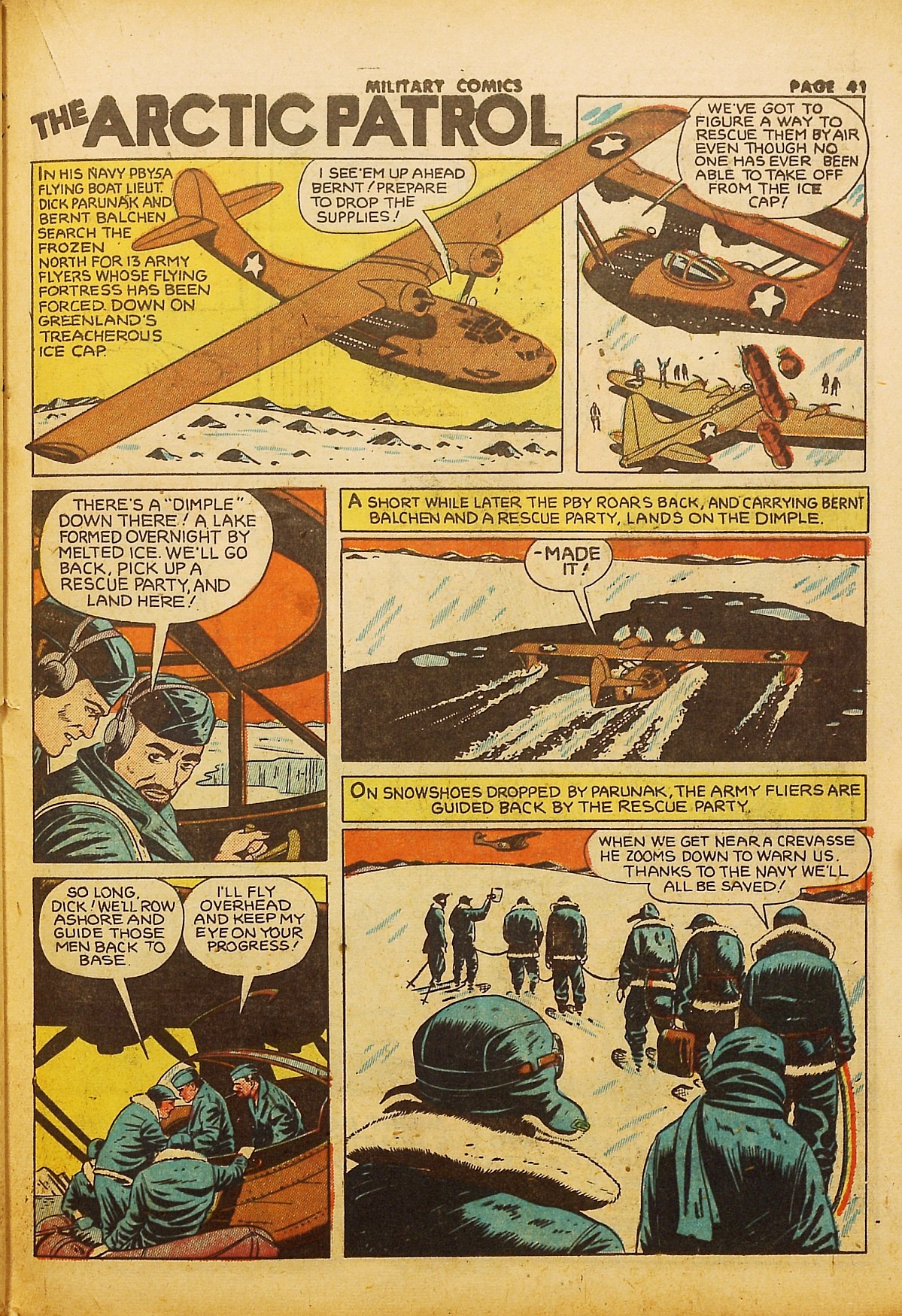 Read online Military Comics comic -  Issue #21 - 43