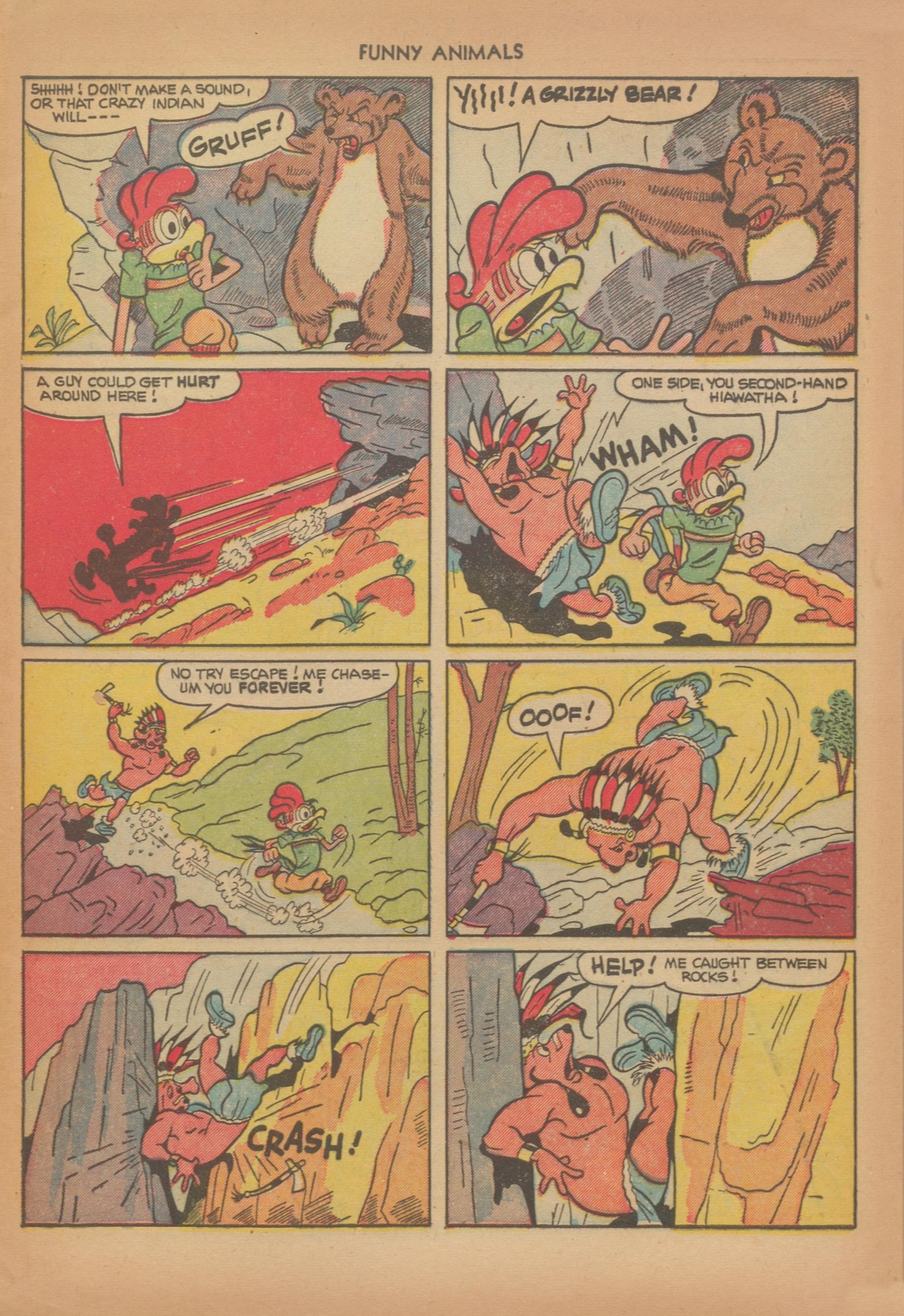 Read online Fawcett's Funny Animals comic -  Issue #75 - 9