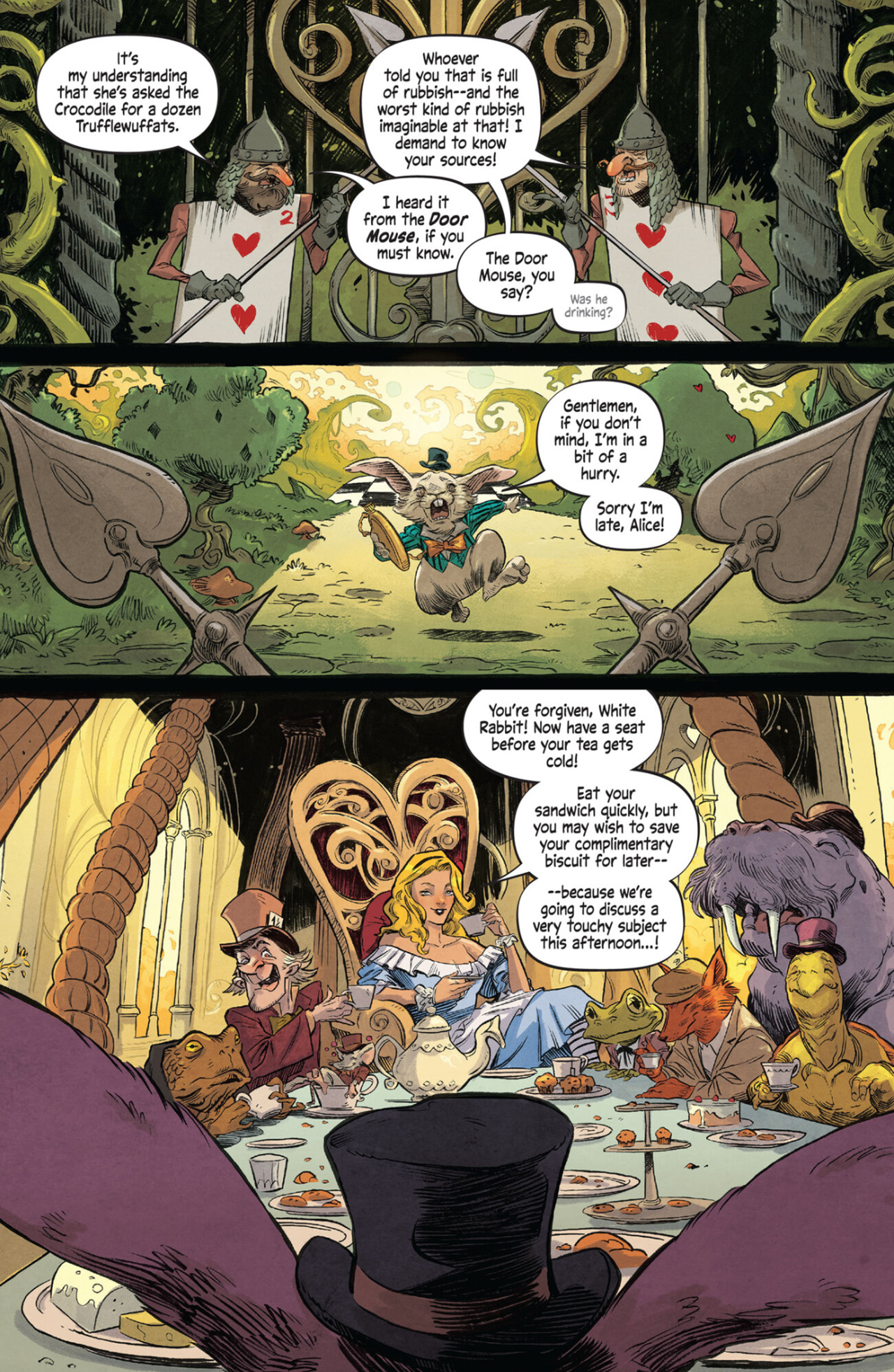 Read online Alice Never After comic -  Issue #1 - 5