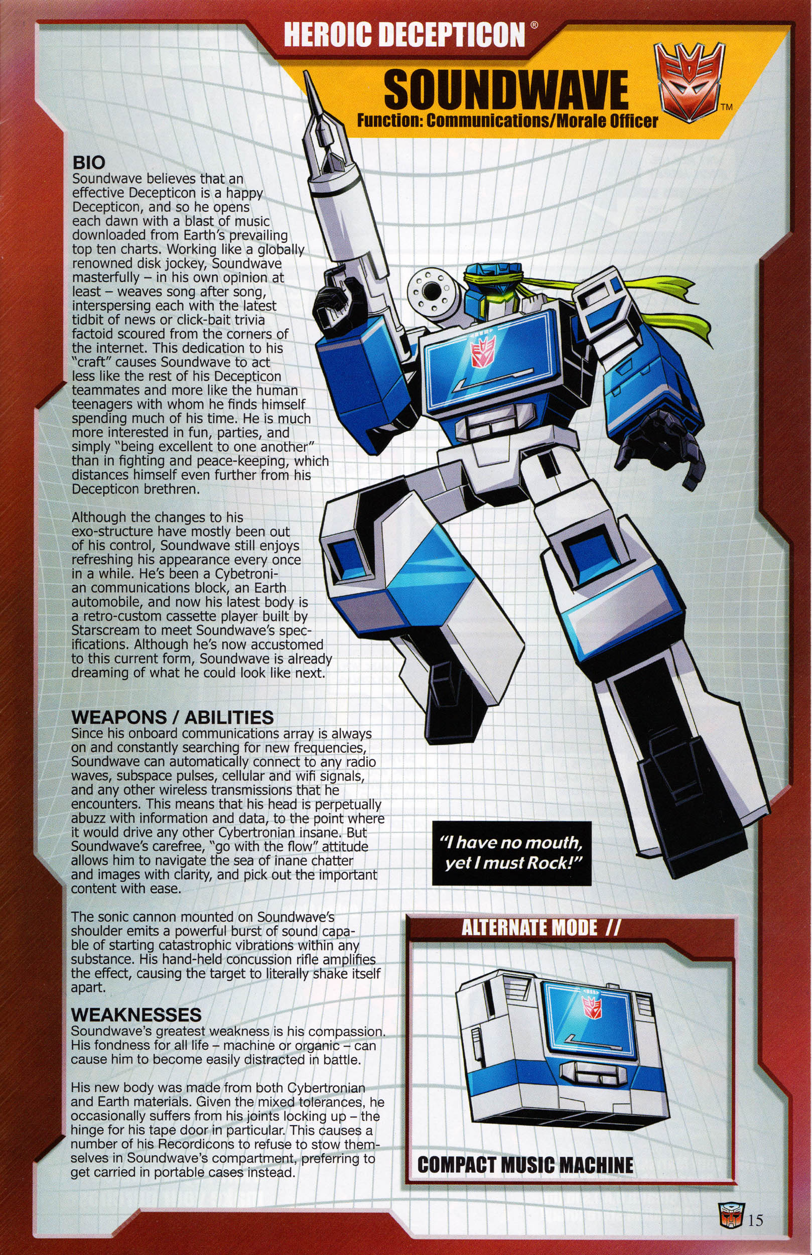 Read online Transformers: Collectors' Club comic -  Issue #65 - 15