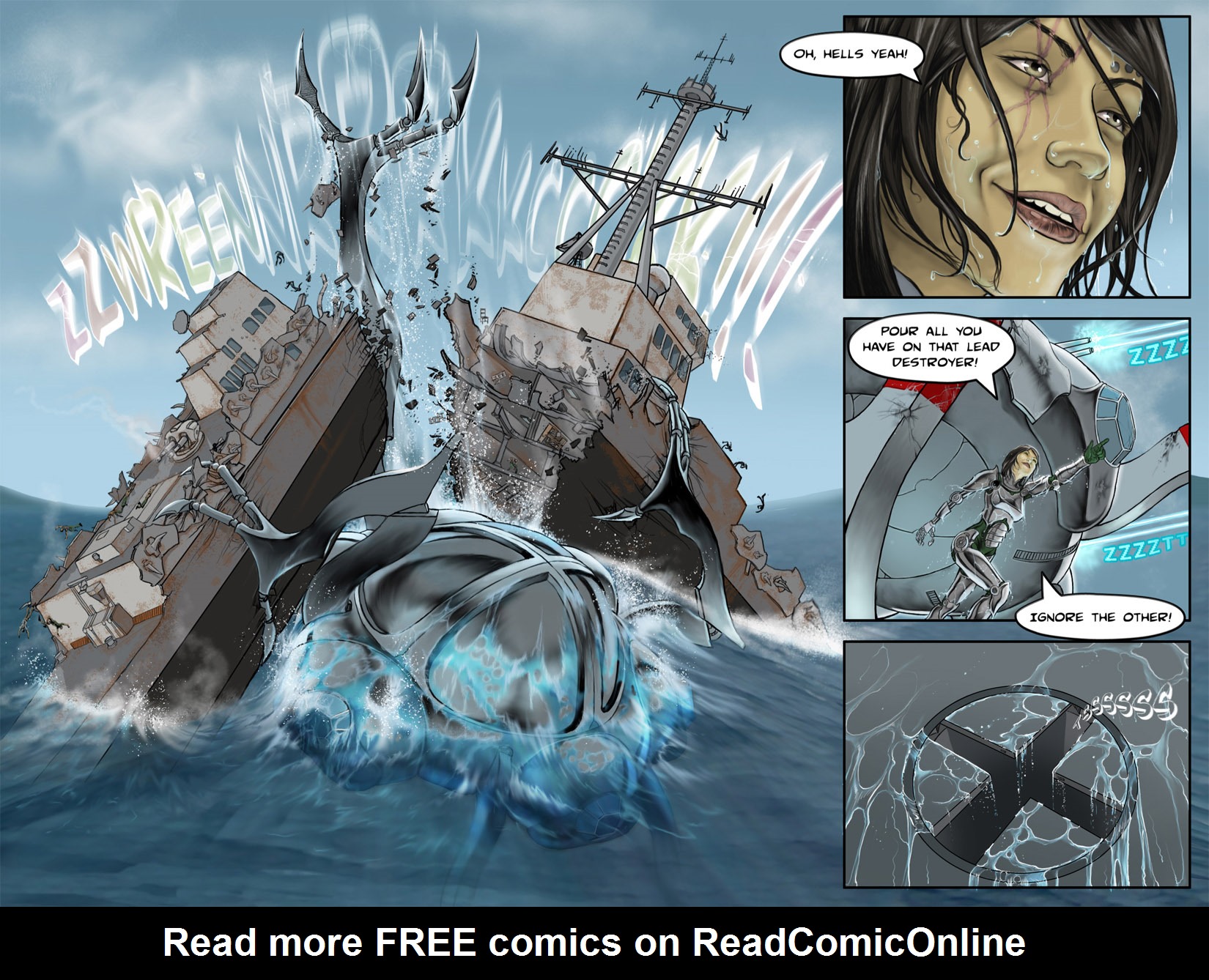 Read online Azure comic -  Issue #4 - 6