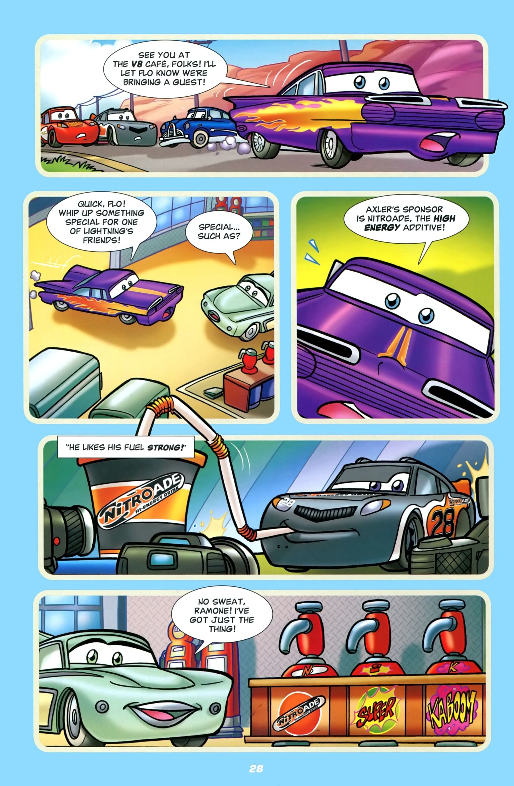 Read online Disney Pixar Cars comic -  Issue # Full - 28