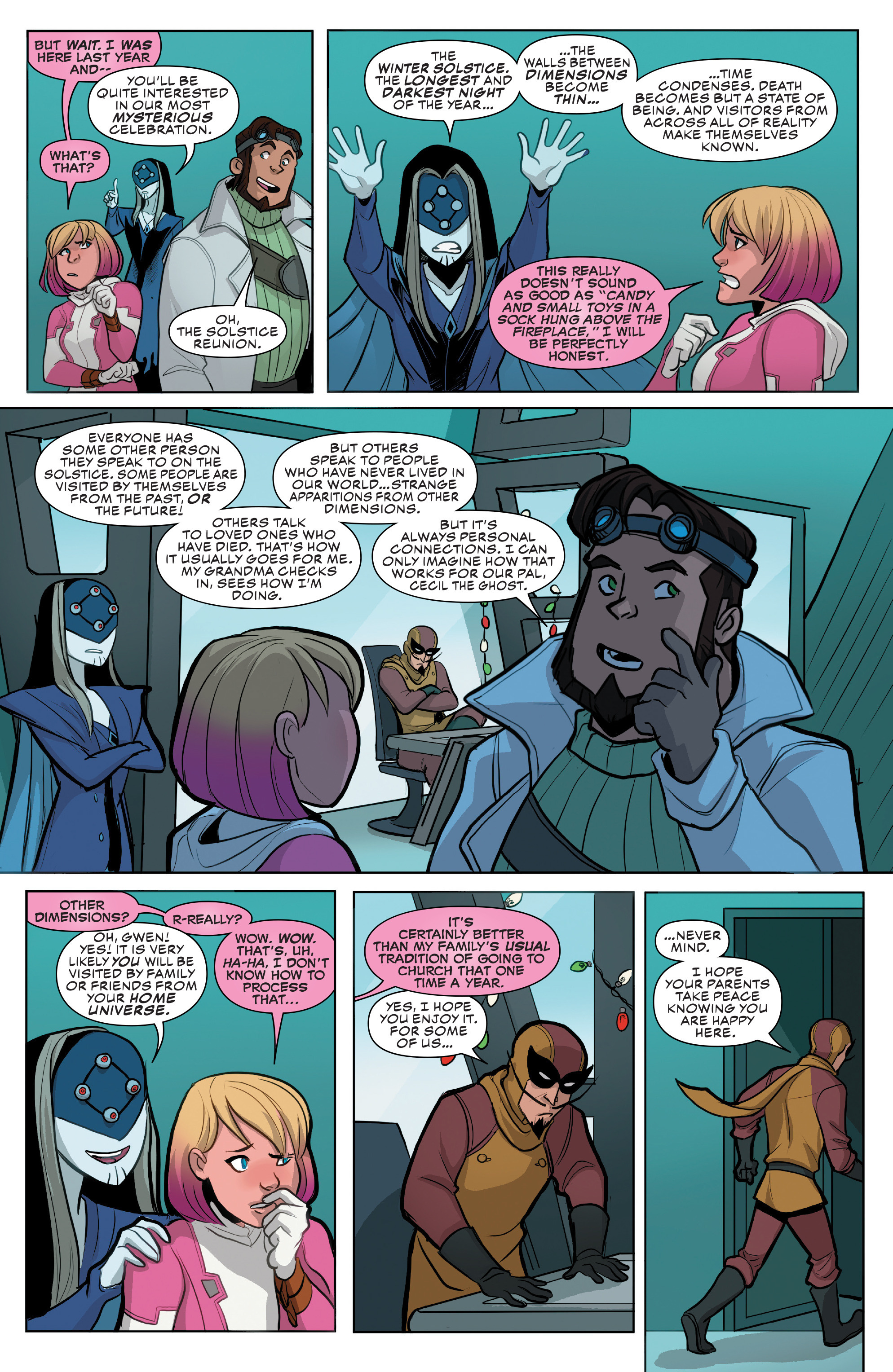 Read online Gwenpool Holiday Special: Merry Mix-Up comic -  Issue # Full - 9