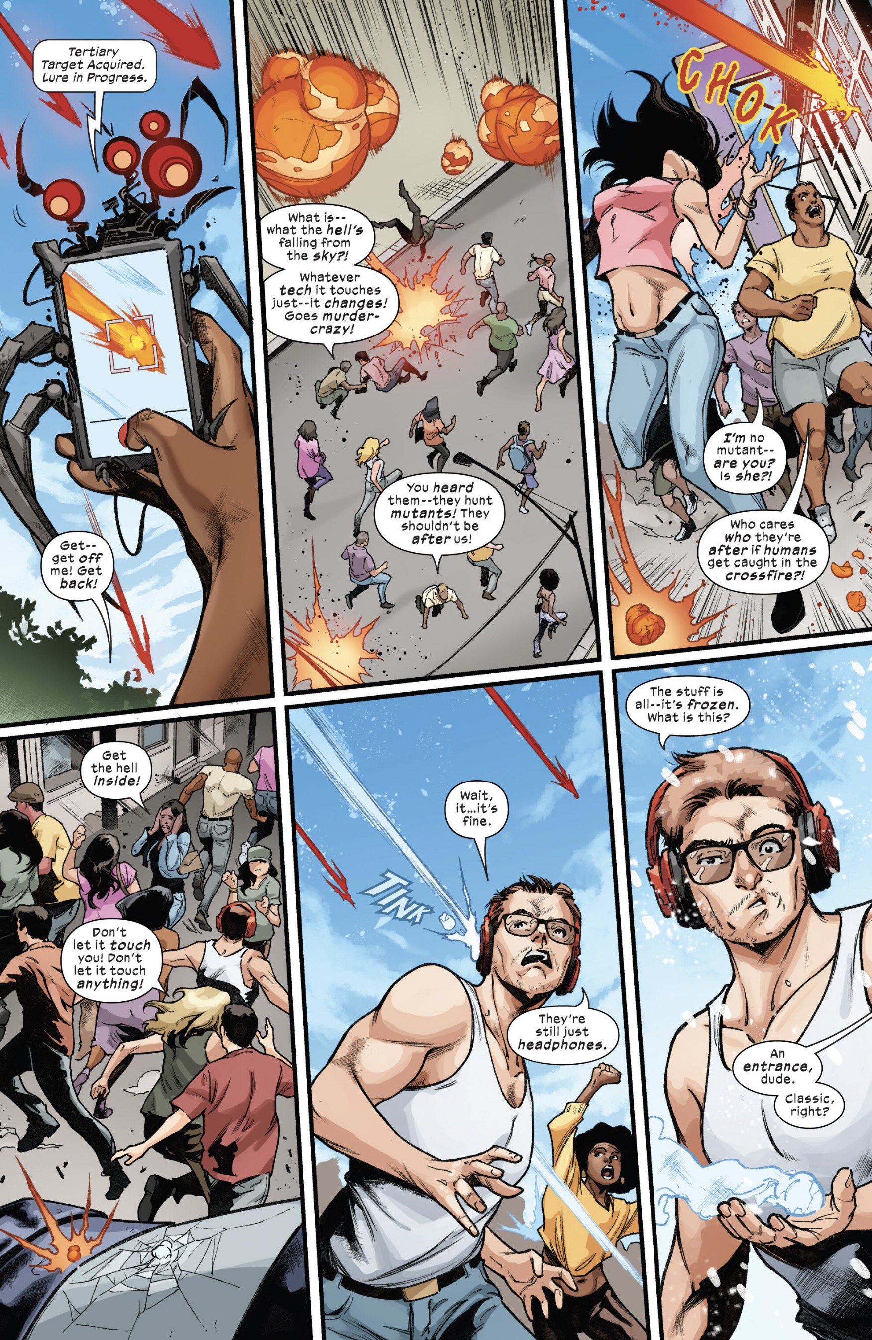 Read online Astonishing Iceman comic -  Issue #1 - 5