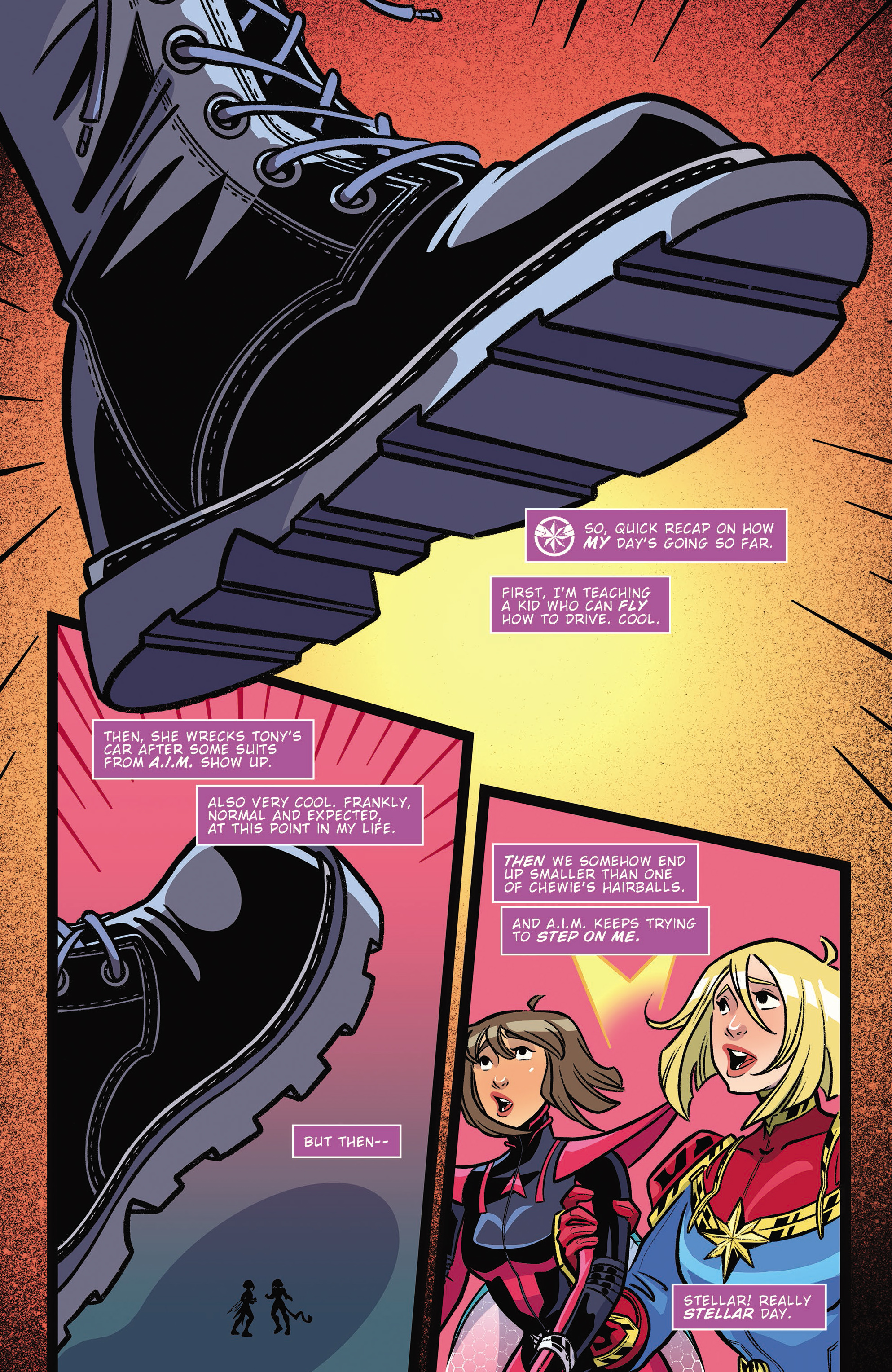 Read online Captain Marvel: Game On comic -  Issue # TPB (Part 1) - 89