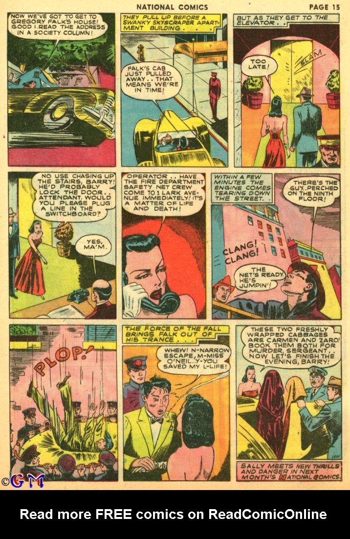 Read online National Comics comic -  Issue #14 - 17