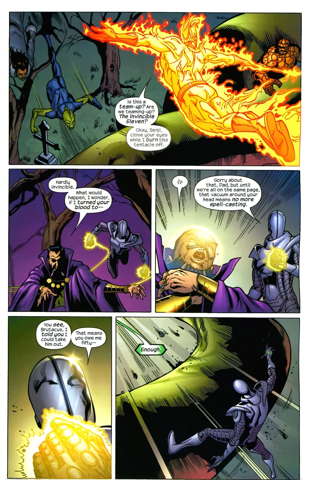 Read online Marvel Knights 4 comic -  Issue #27 - 14