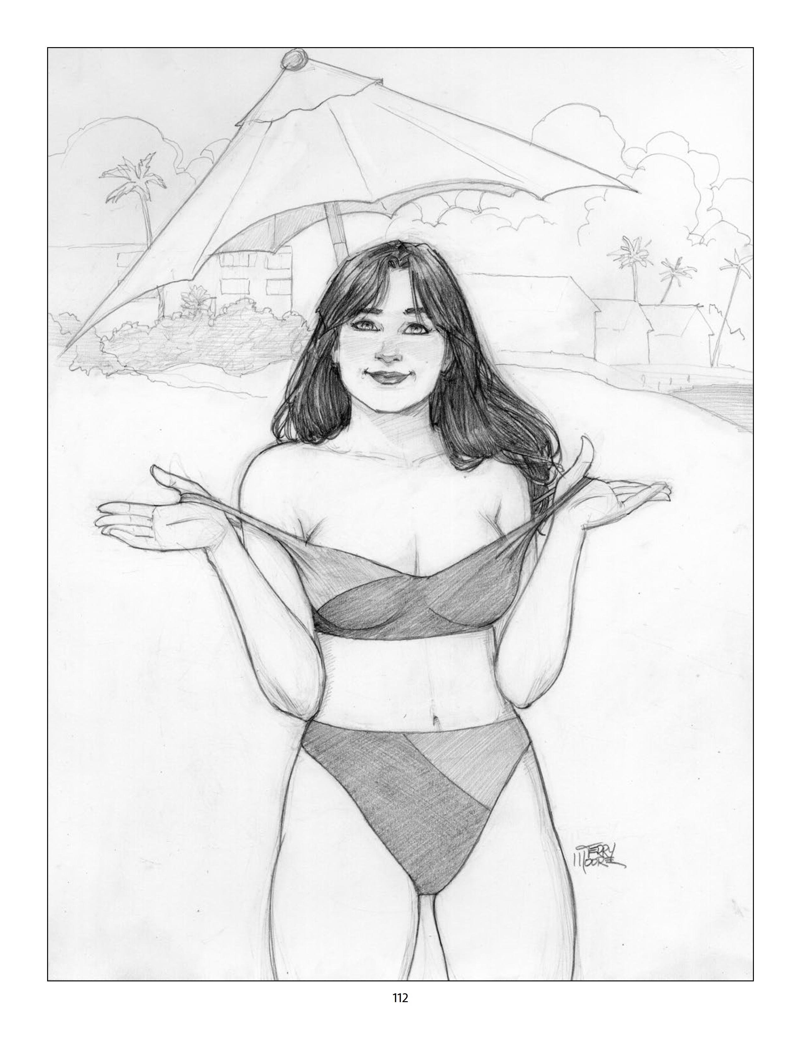 Read online Terry Moore after dark… comic -  Issue # TPB - 107
