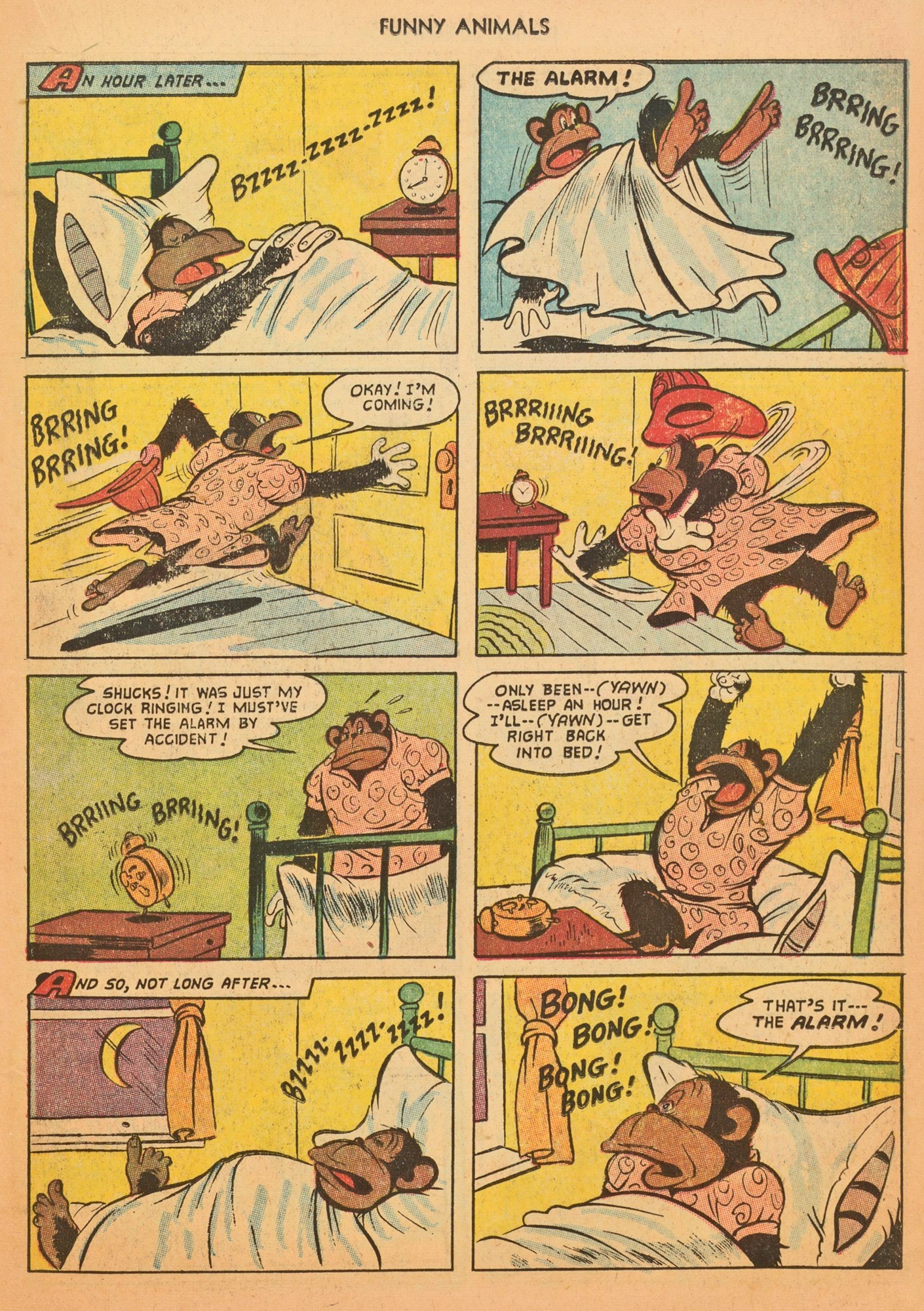 Read online Fawcett's Funny Animals comic -  Issue #79 - 19