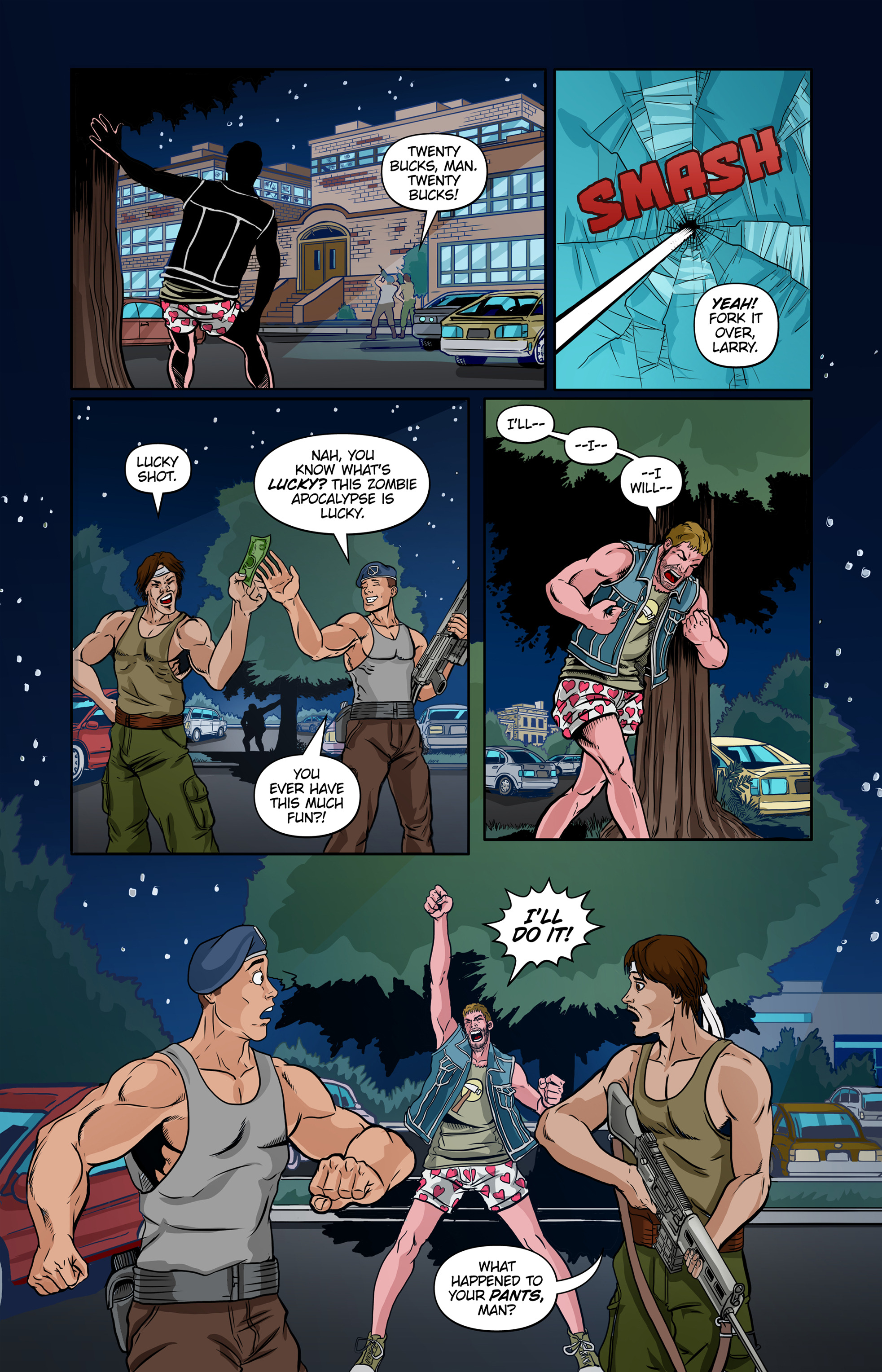 Read online Lesbian Zombies from Outer Space comic -  Issue #6 - 18