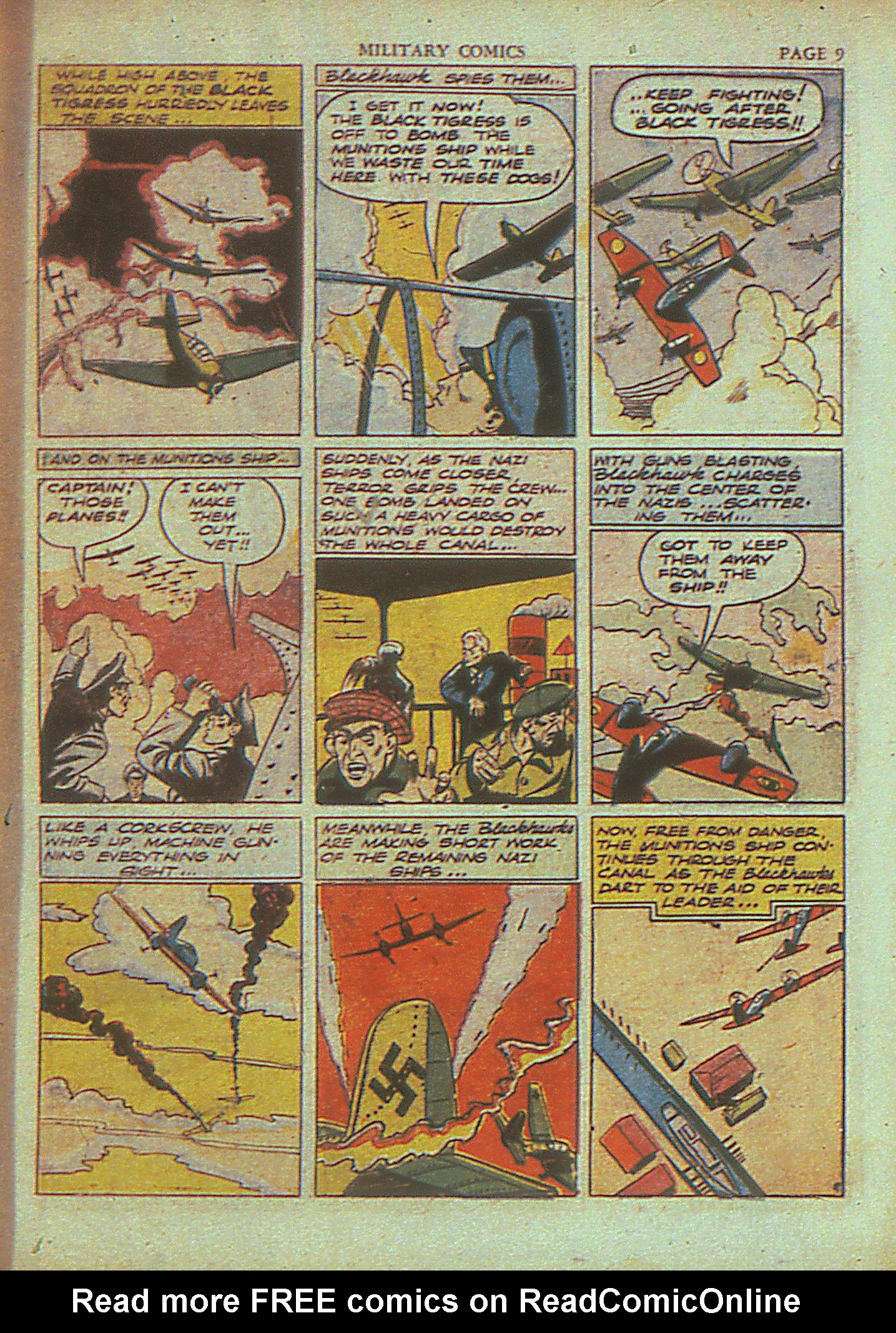 Read online Military Comics comic -  Issue #4 - 11