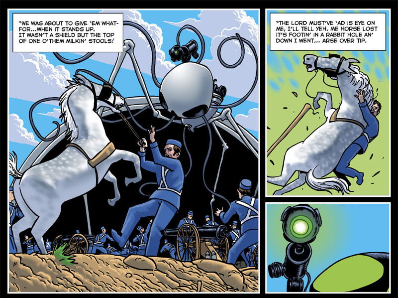 Read online H. G. Wells' The War of the Worlds comic -  Issue # TPB - 38