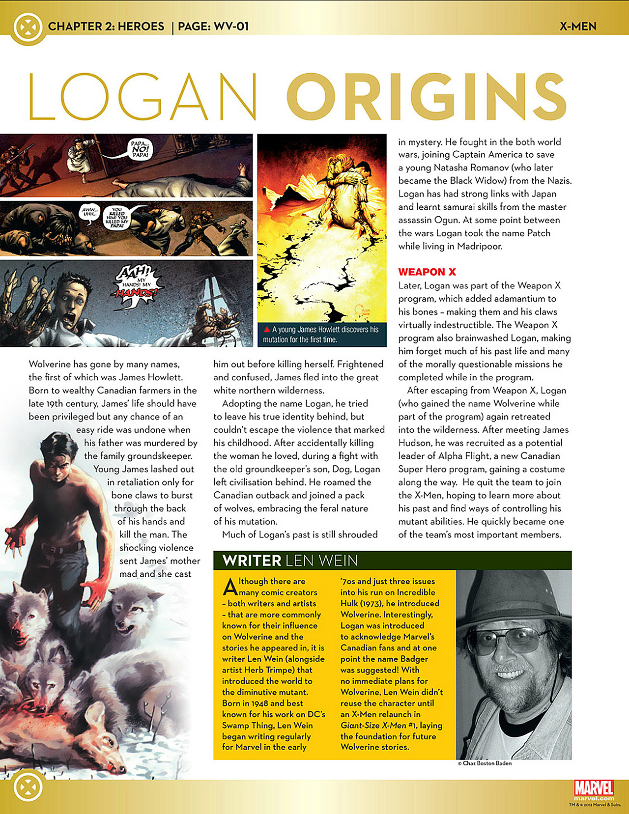 Read online Marvel Fact Files comic -  Issue #1 - 4