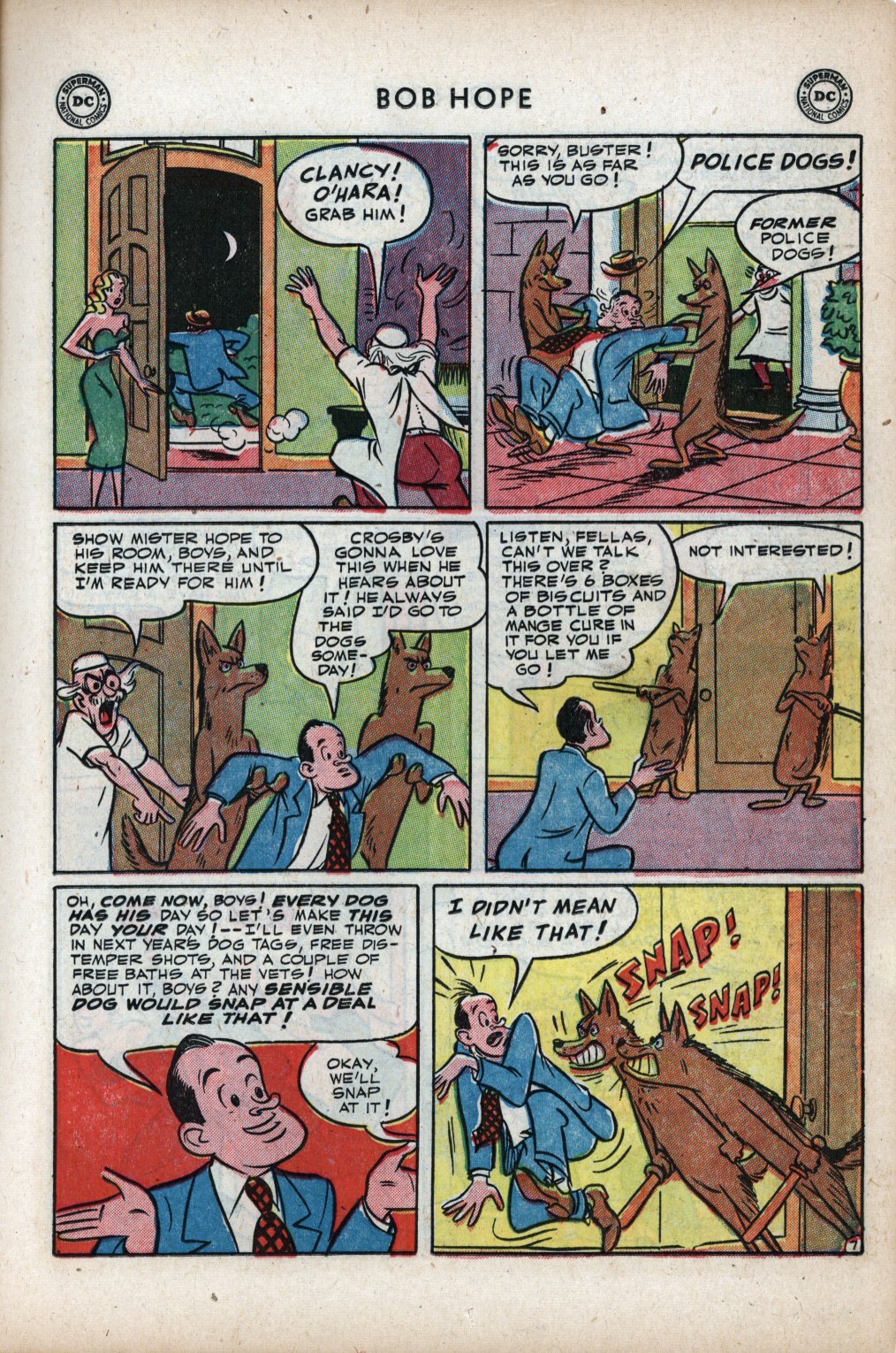 Read online The Adventures of Bob Hope comic -  Issue #14 - 17