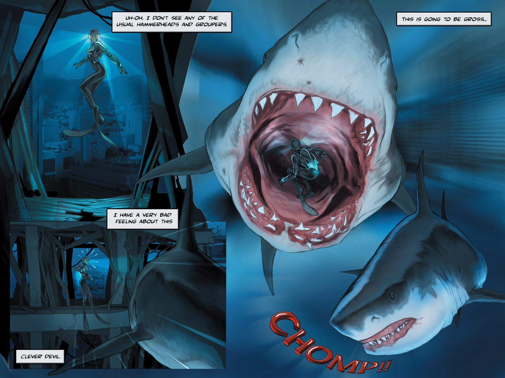 Read online Azure comic -  Issue #1 - 13