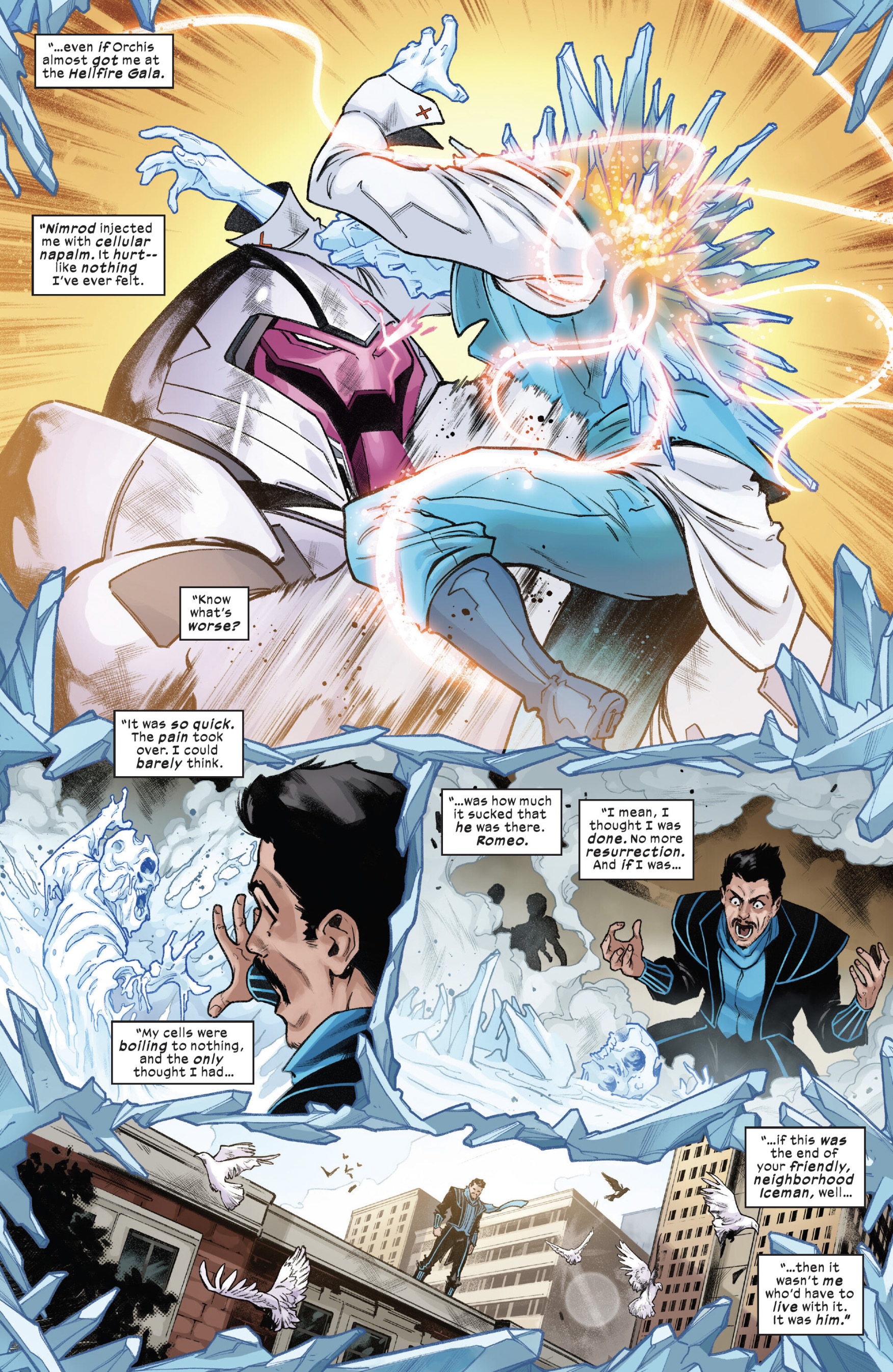 Read online Astonishing Iceman comic -  Issue #1 - 16