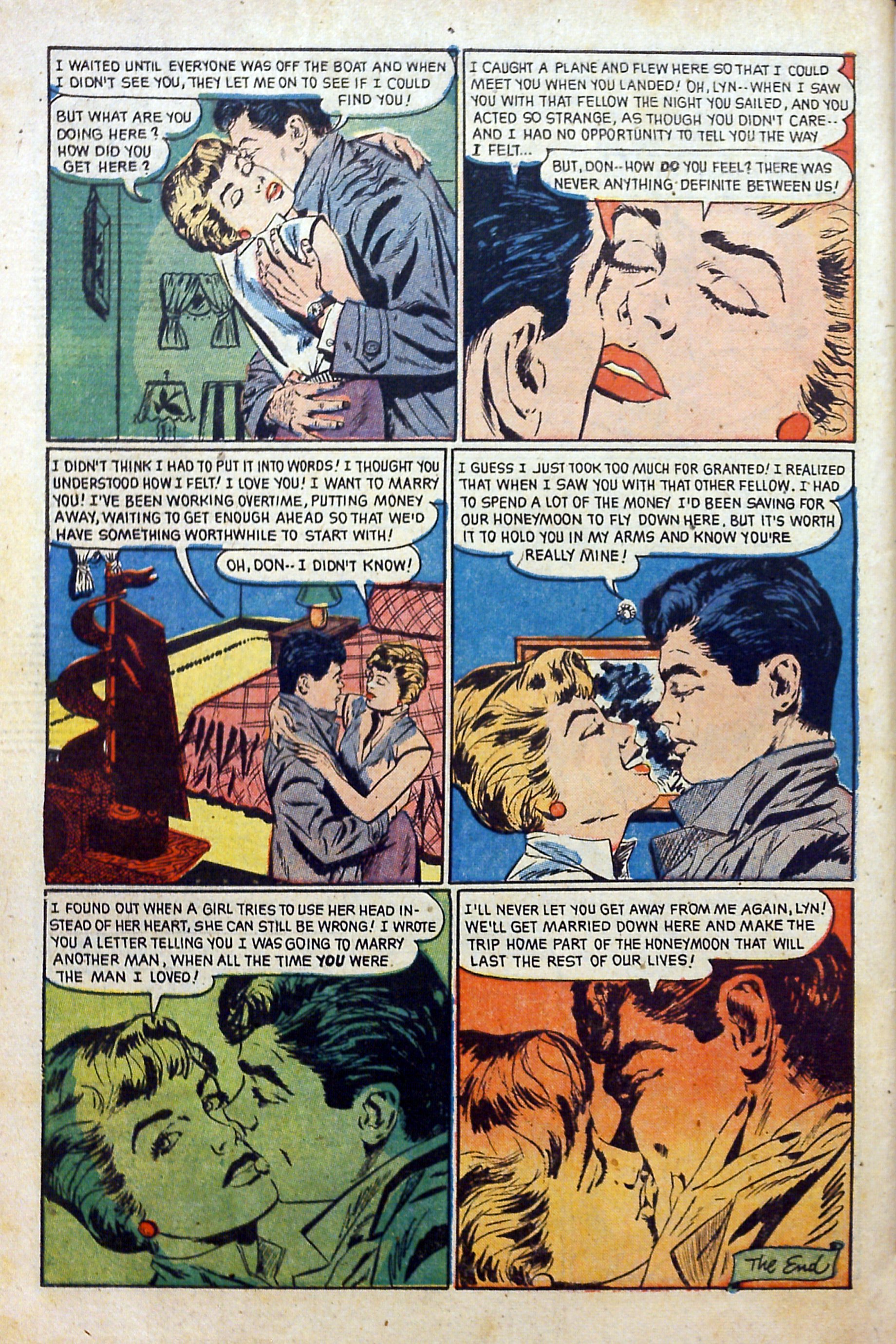 Read online Glamorous Romances comic -  Issue #61 - 34
