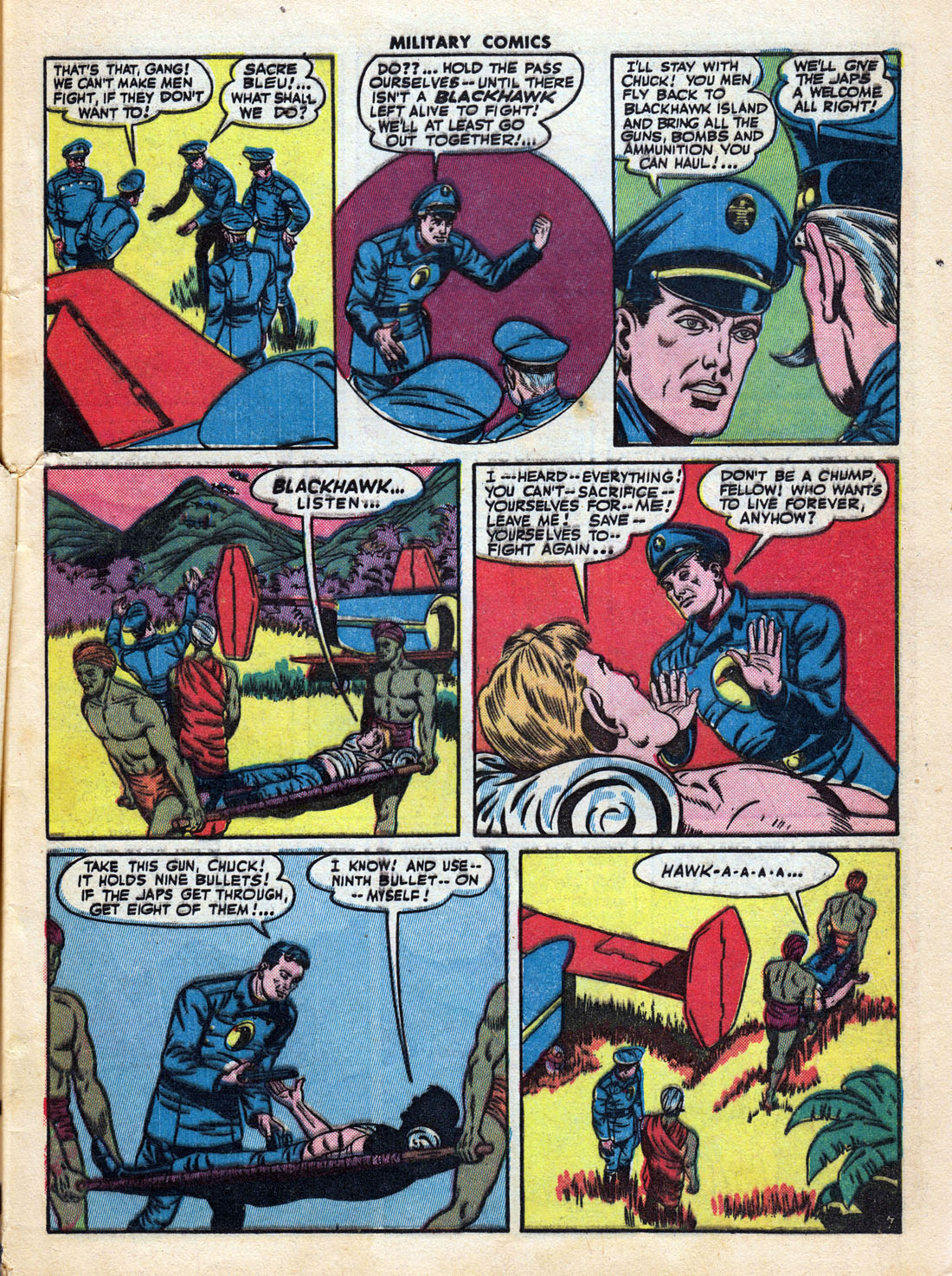 Read online Military Comics comic -  Issue #37 - 9