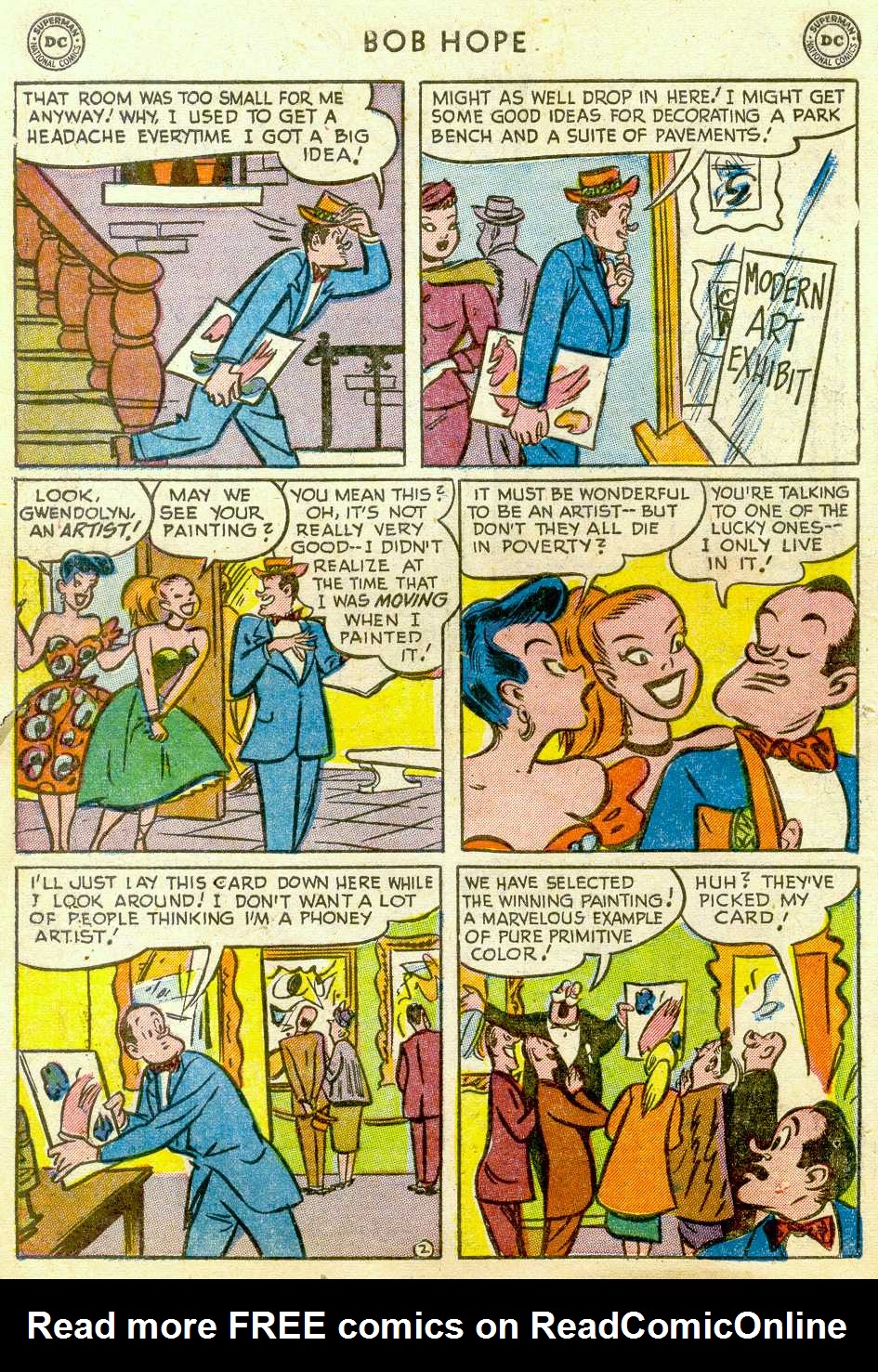 Read online The Adventures of Bob Hope comic -  Issue #19 - 4