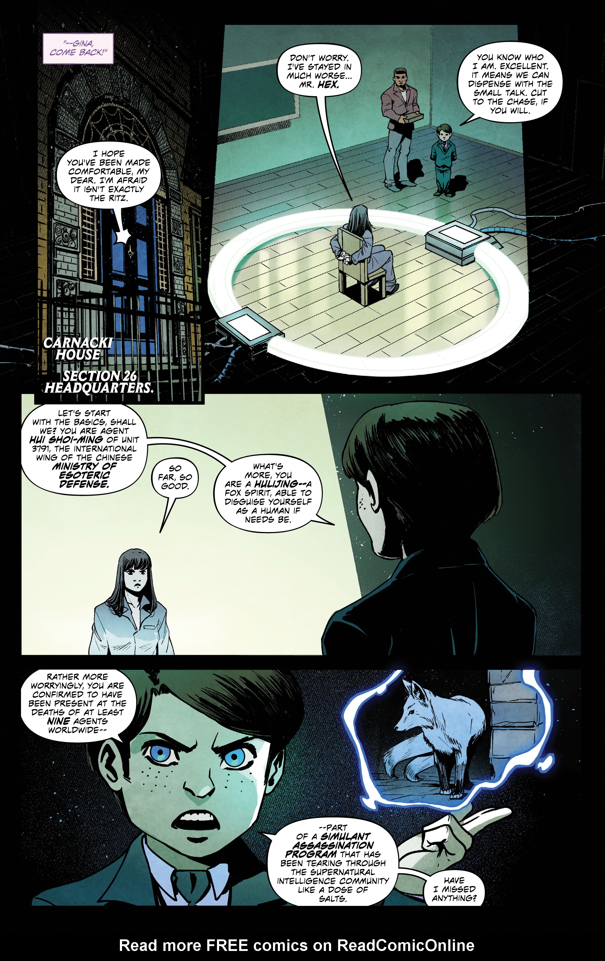 Read online Shadow Service comic -  Issue #13 - 10